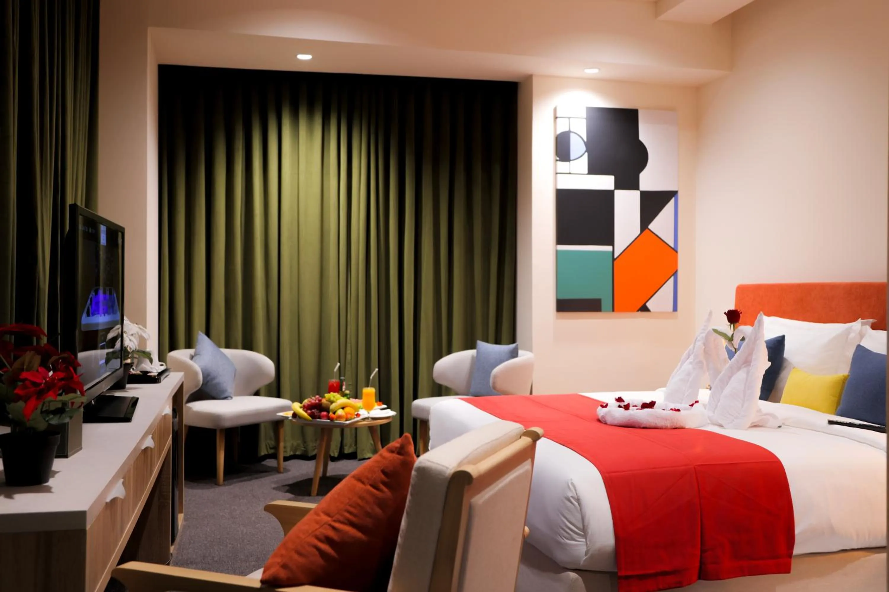 Guests in Novotel Suites Riyadh Centre