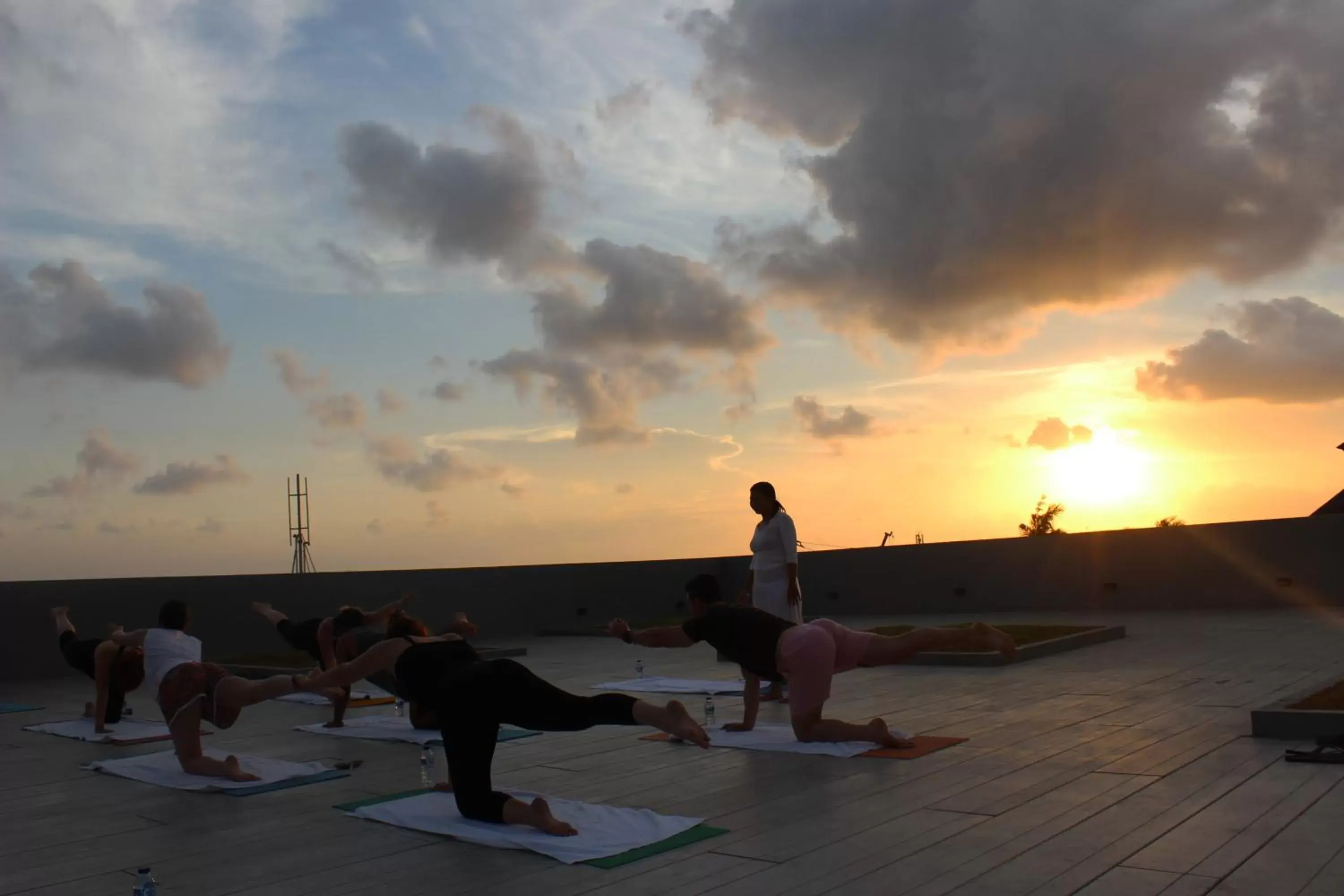 People, Sunrise/Sunset in TS SUITES Seminyak Bali