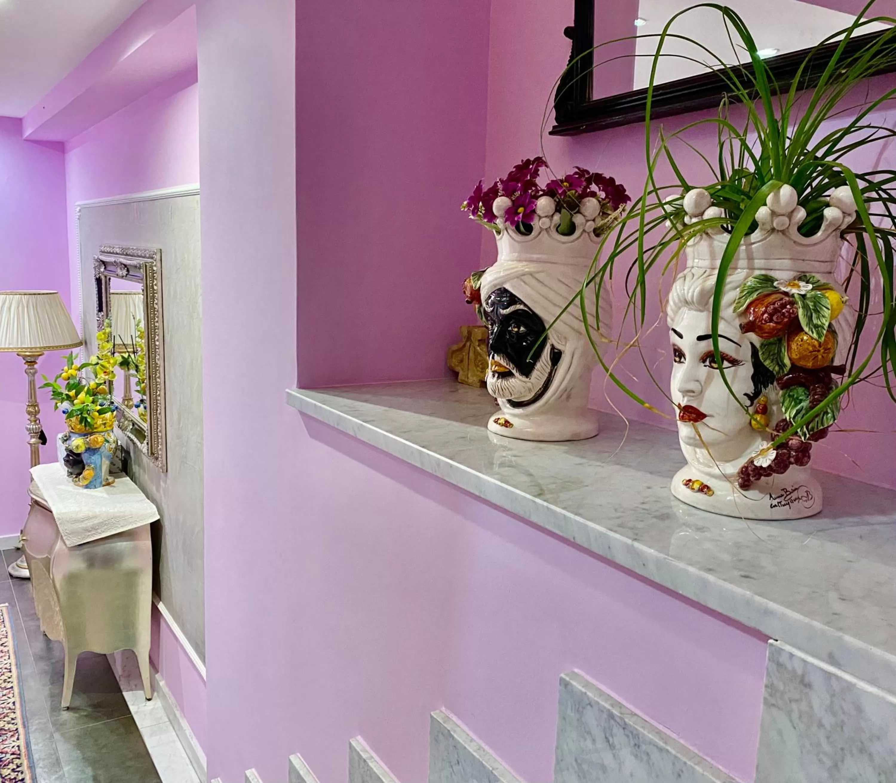 hair dresser in Hotel Scilla