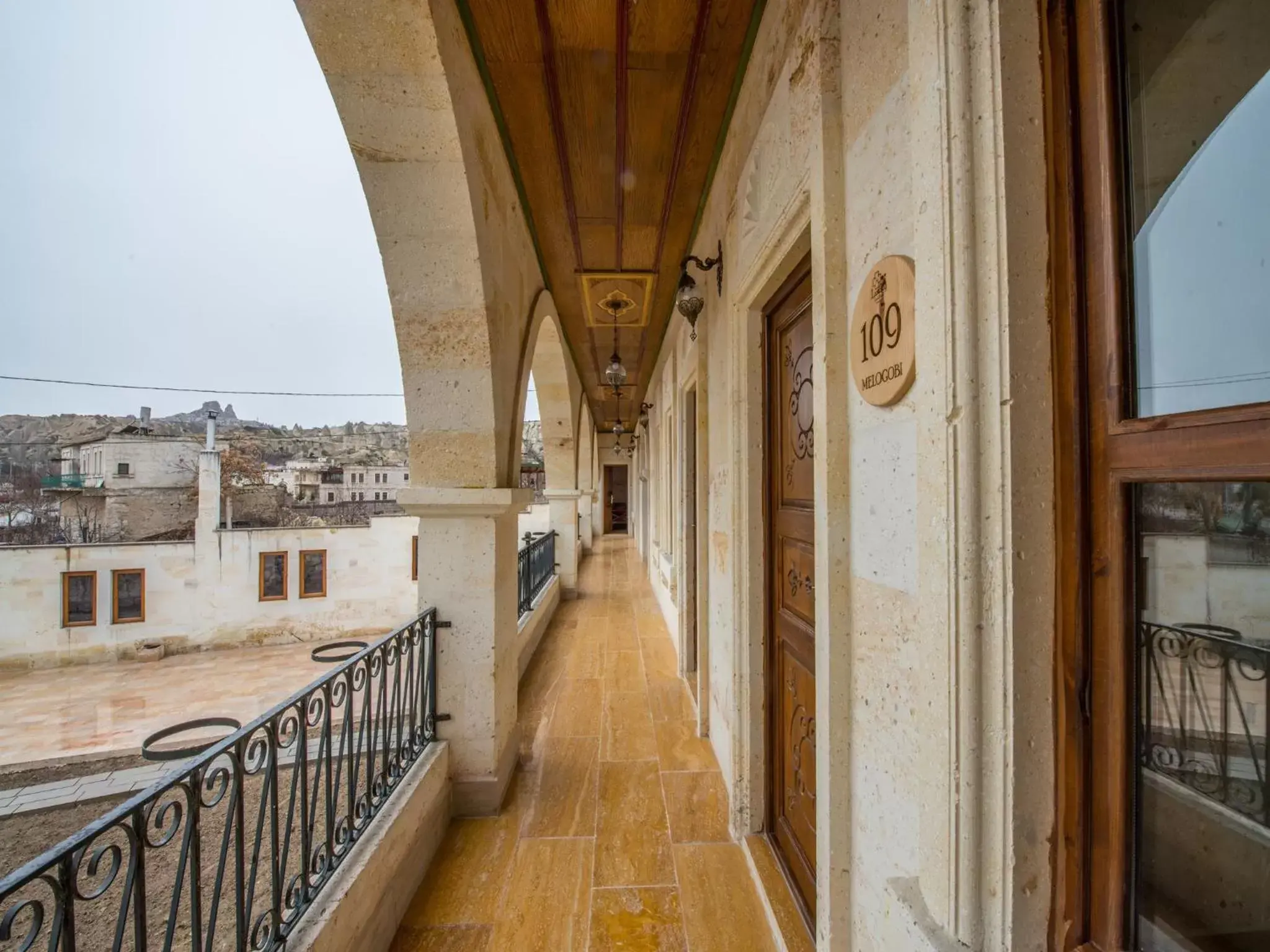 Floor plan, Balcony/Terrace in Lucky Cave Hotel Cappadocia