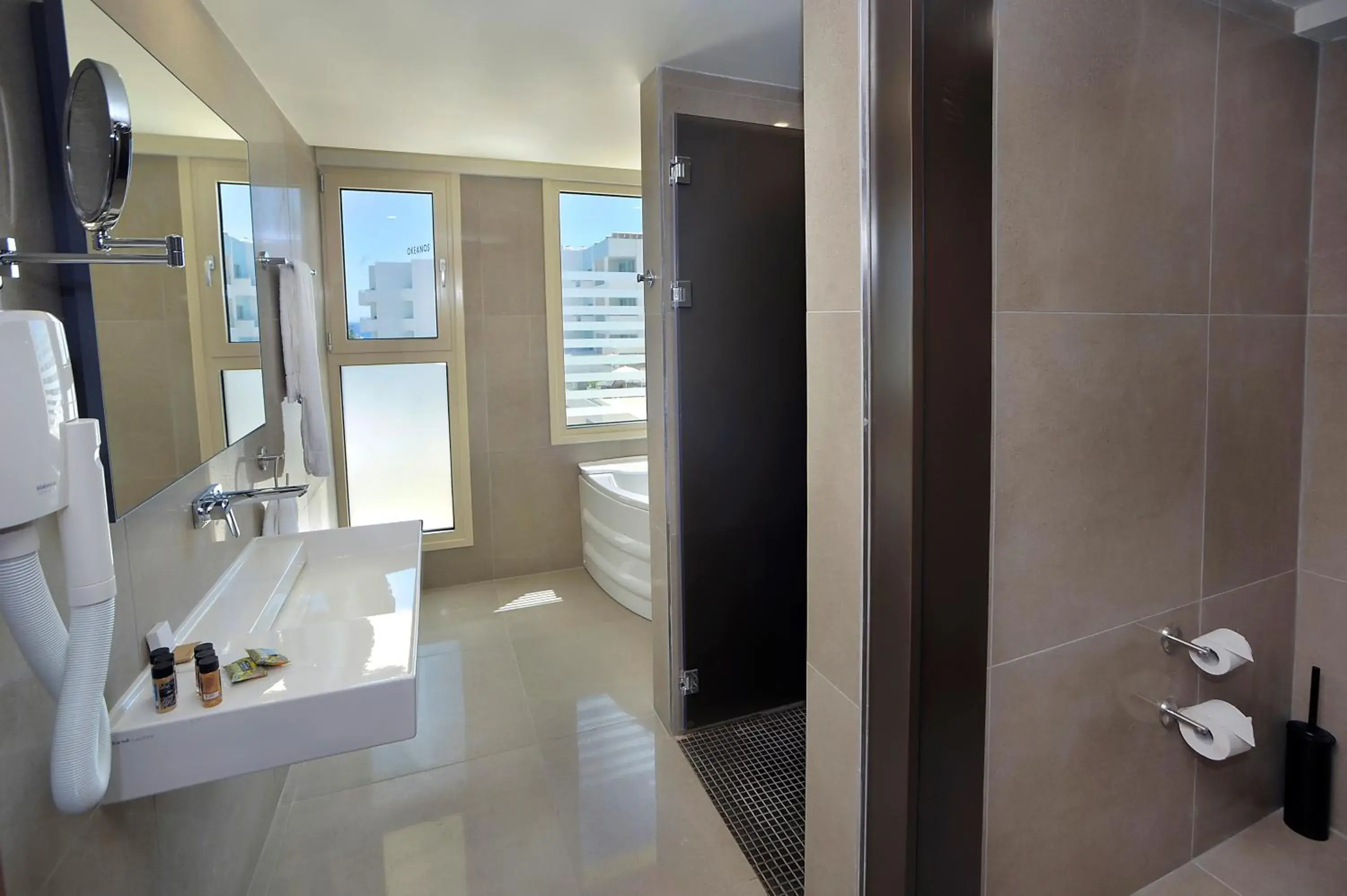 Bathroom in Nelia Beach Hotel & Spa