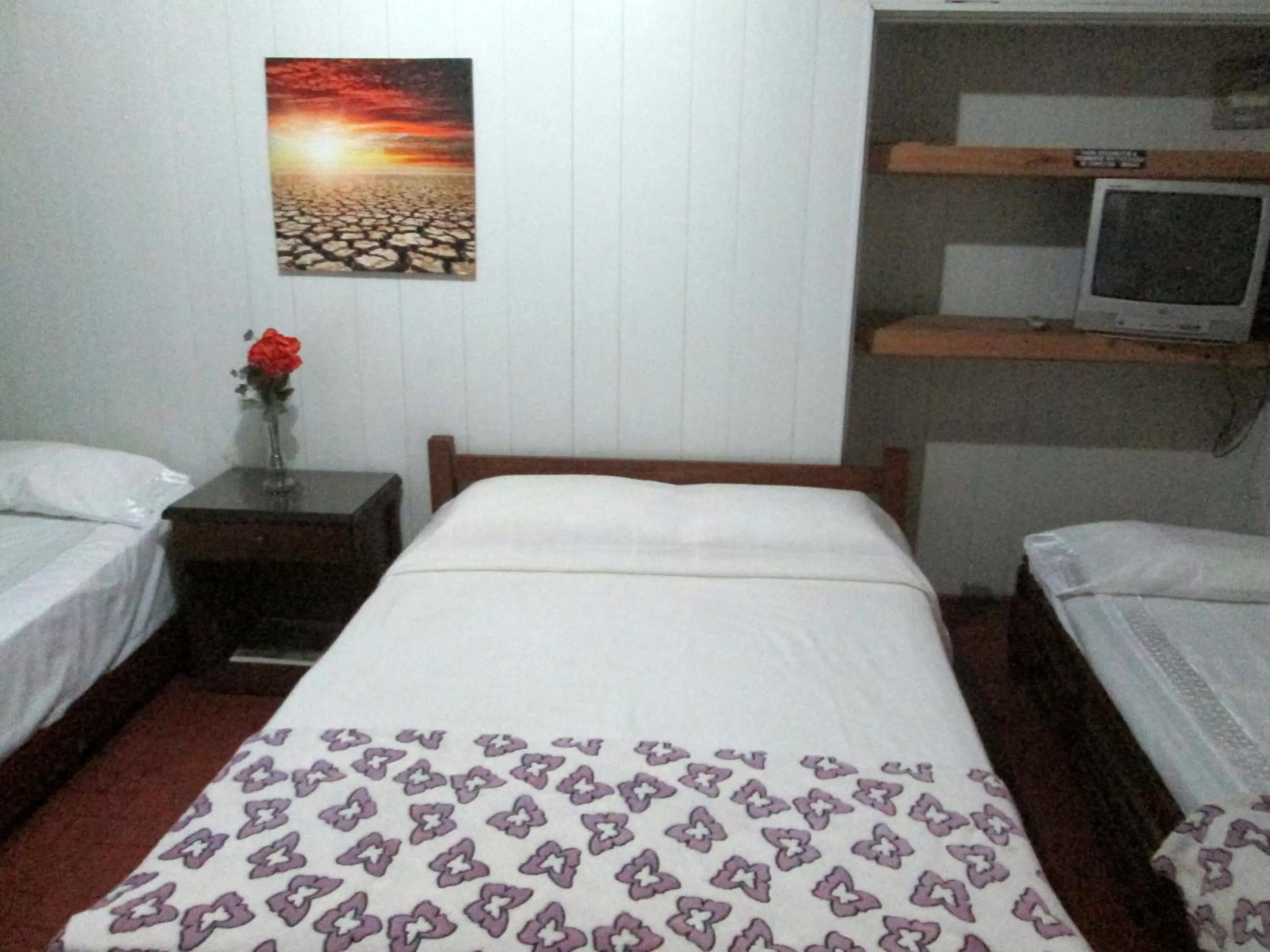 Bed in Cabañas Las Bifloras