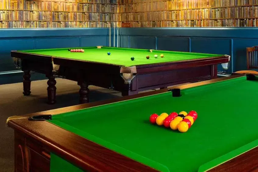 Game Room, Billiards in Loch Rannoch Hotel and Estate