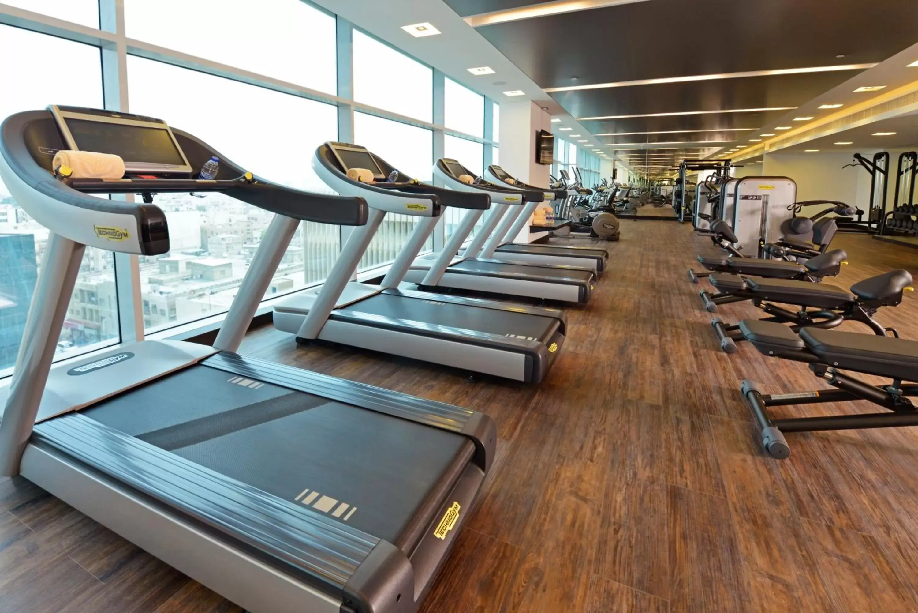Spa and wellness centre/facilities, Fitness Center/Facilities in Downtown Rotana