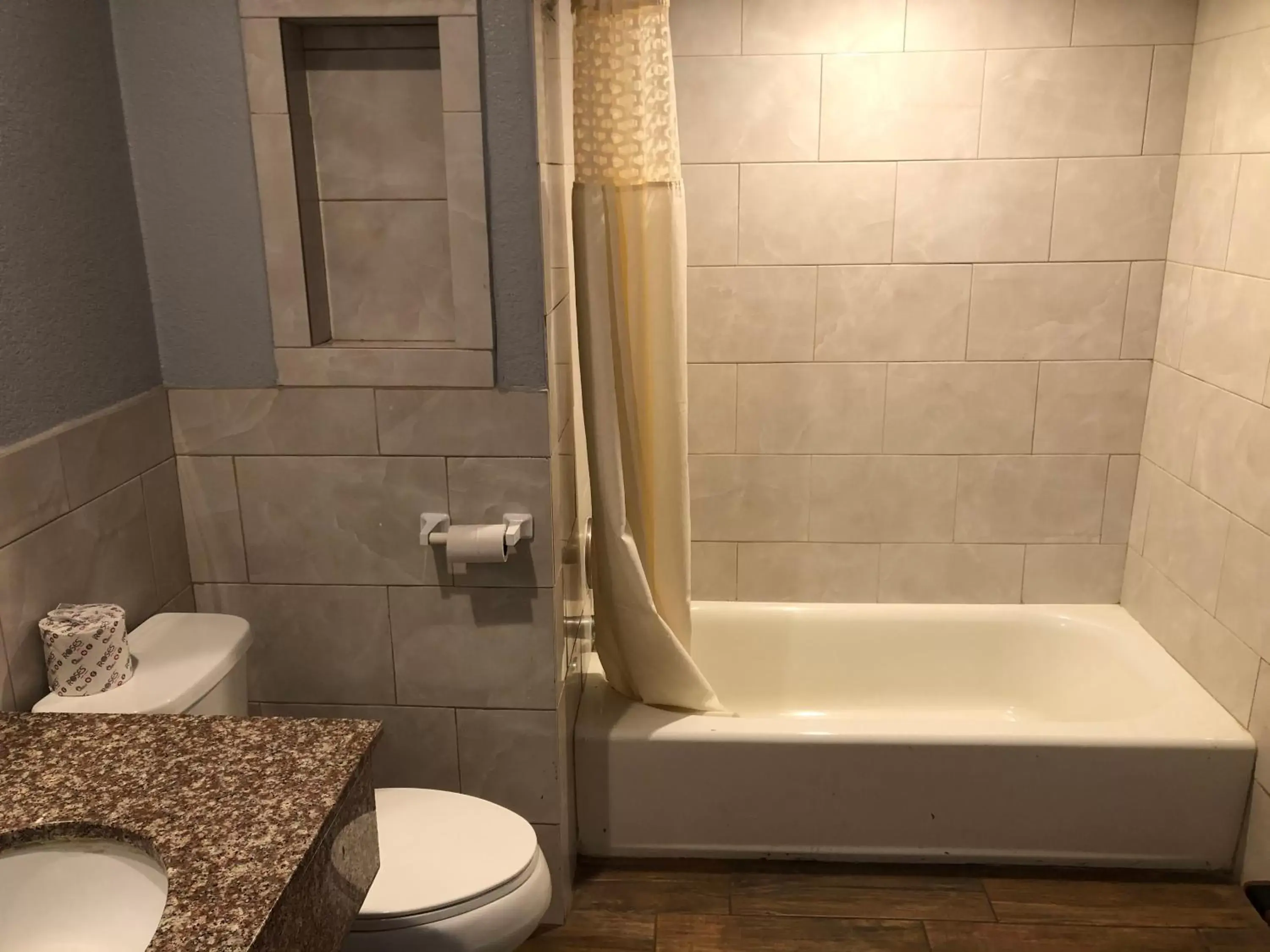 Bathroom in Budget inn