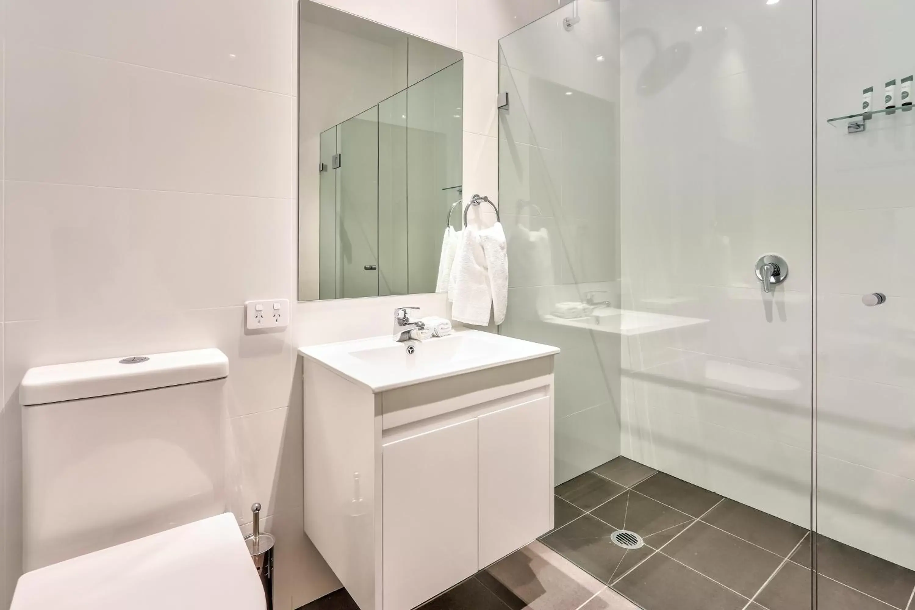 Bathroom in Meridian Hotel Hurstville