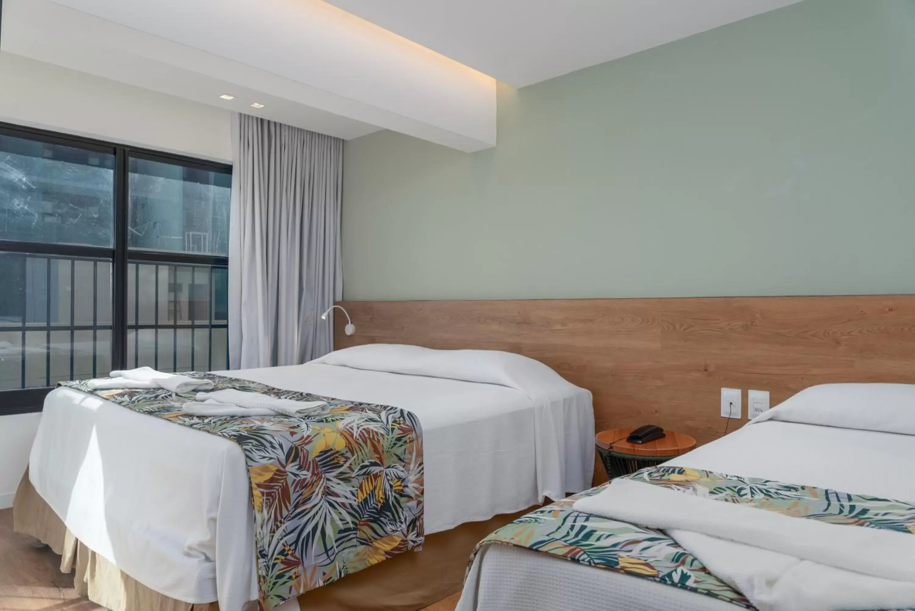Bed in Vistamar Hotel