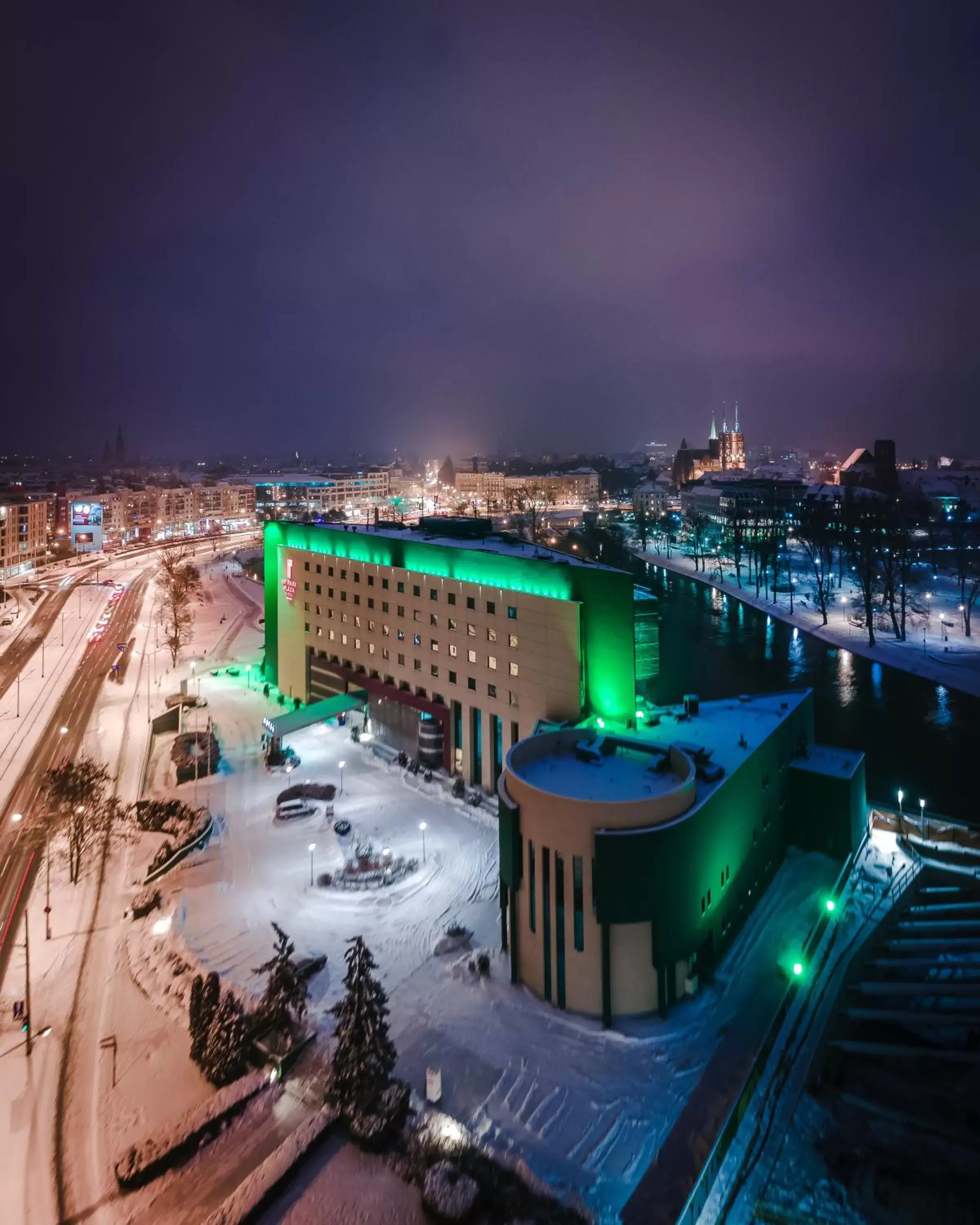 Bird's eye view in HP Park Plaza