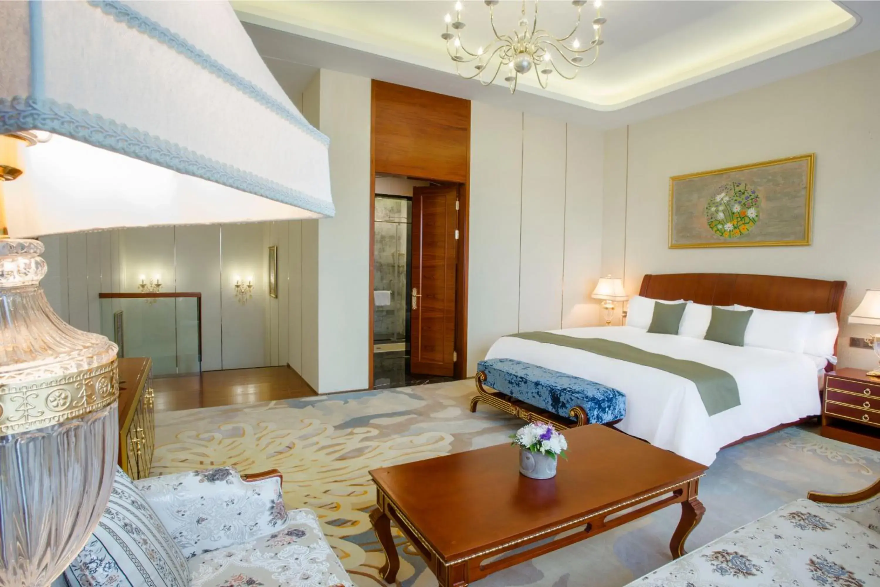 Bedroom, Bed in Hotels & Preference Hualing Tbilisi