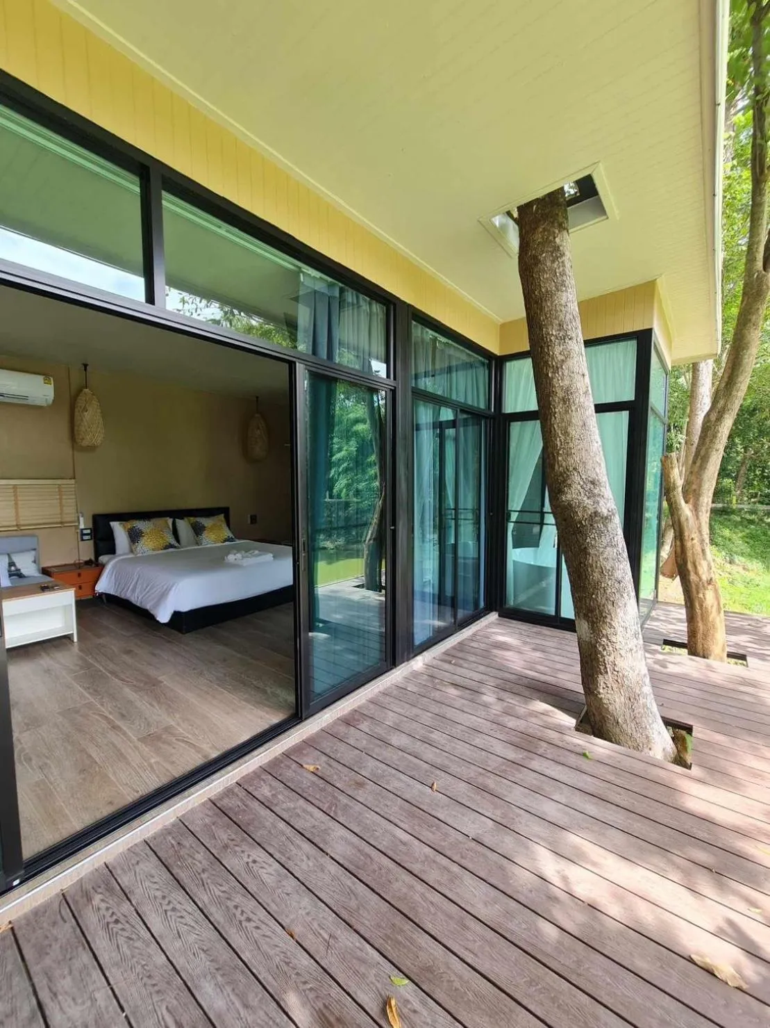 Bed in Naturalpark Resort De Wangthong