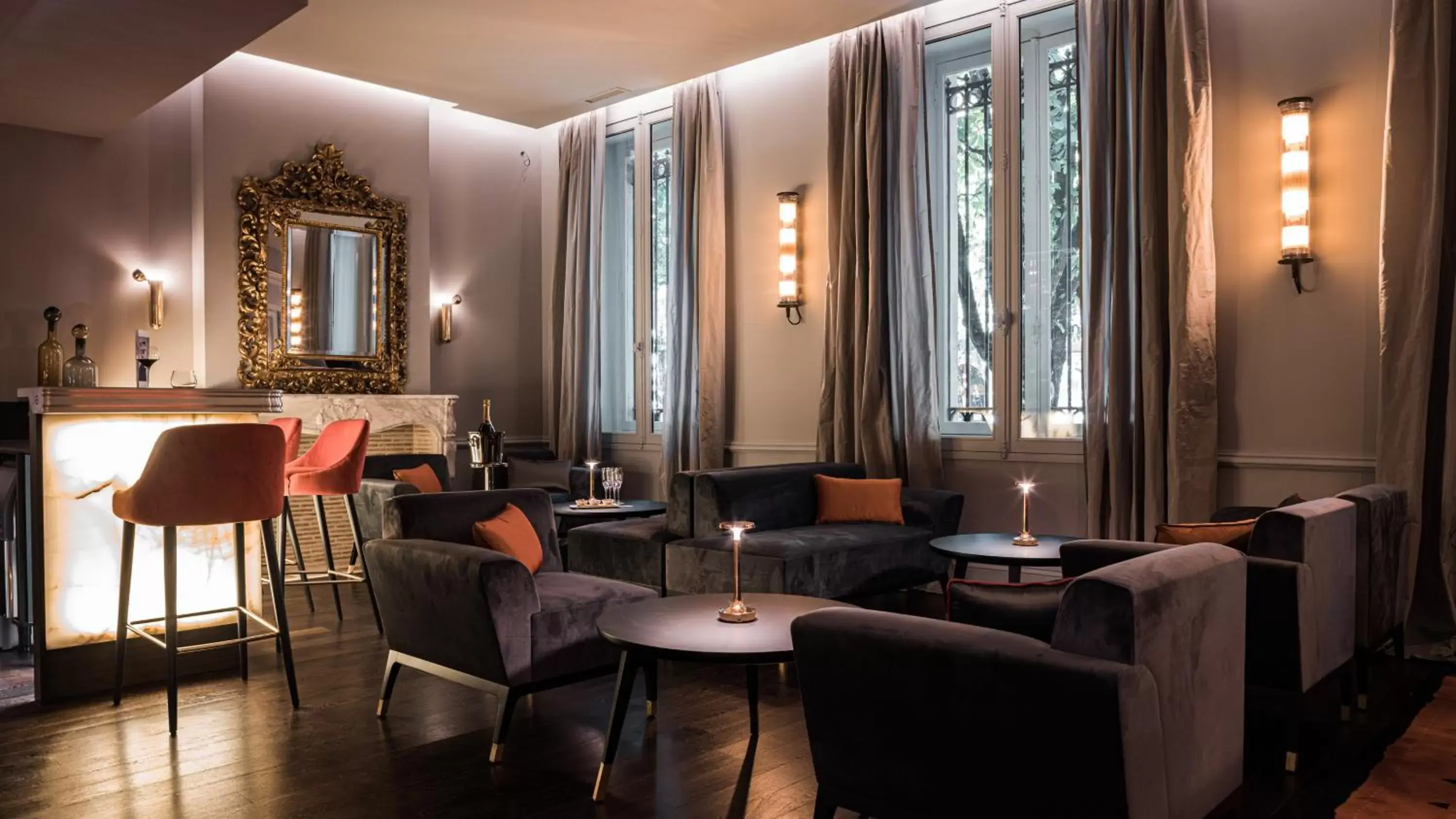 Lounge or bar, Restaurant/Places to Eat in Villas Foch Boutique Hotel & Spa Bordeaux
