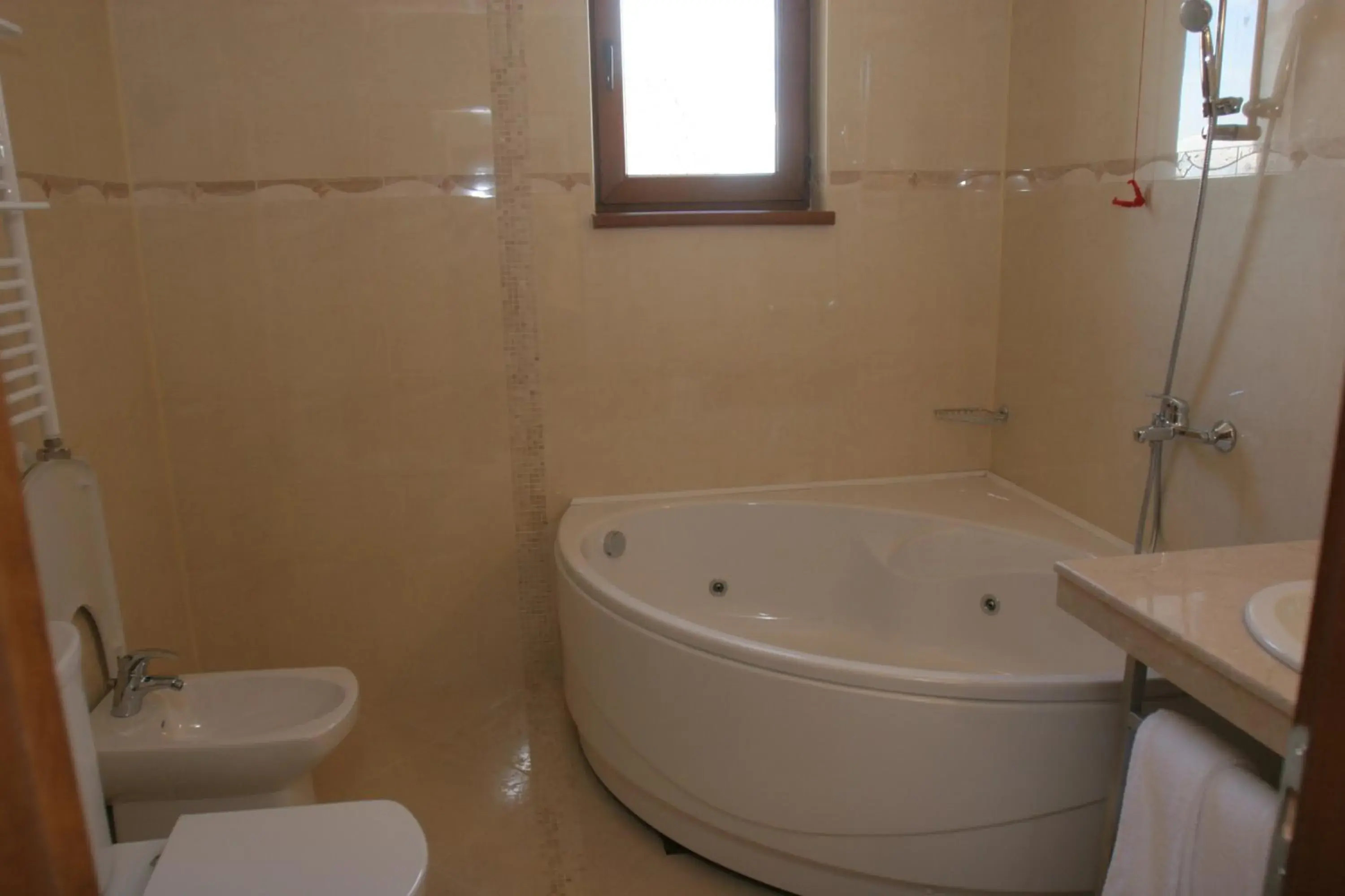 Bathroom in Evelina Palace Hotel