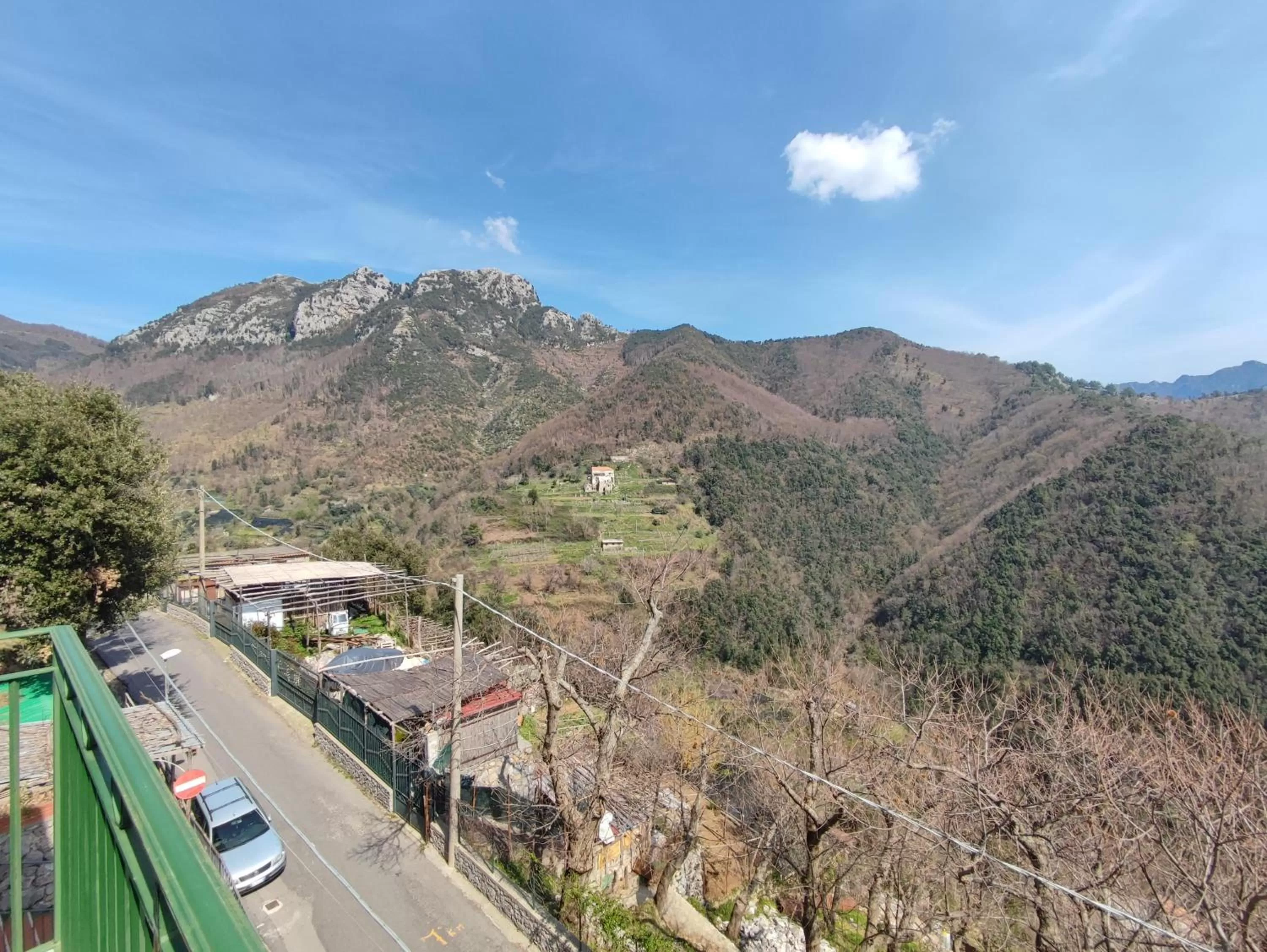 Natural landscape, Mountain View in Hermitage Ravello