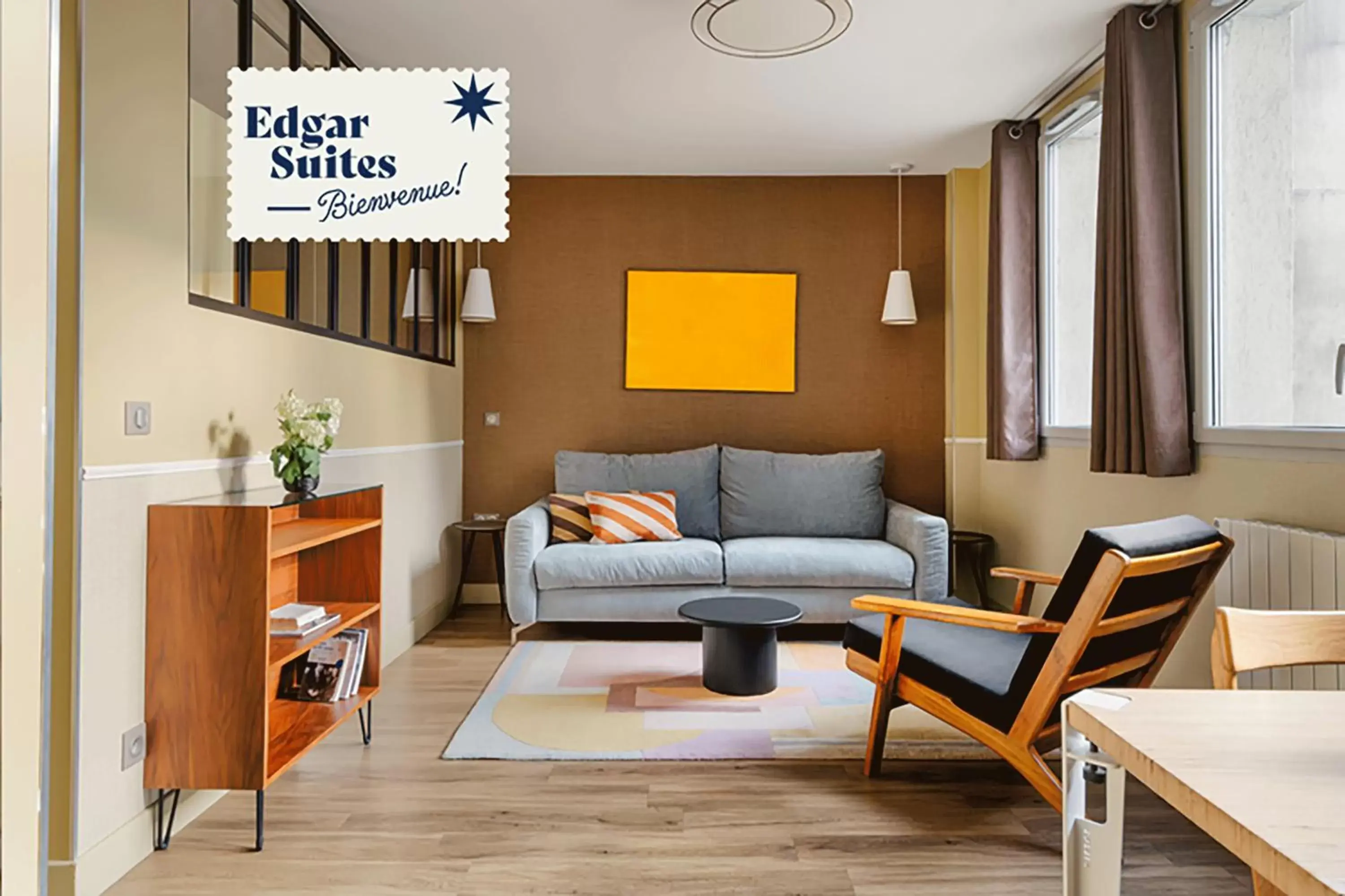 Living room, Seating Area in Edgar Suites Expo Paris Porte de Versailles