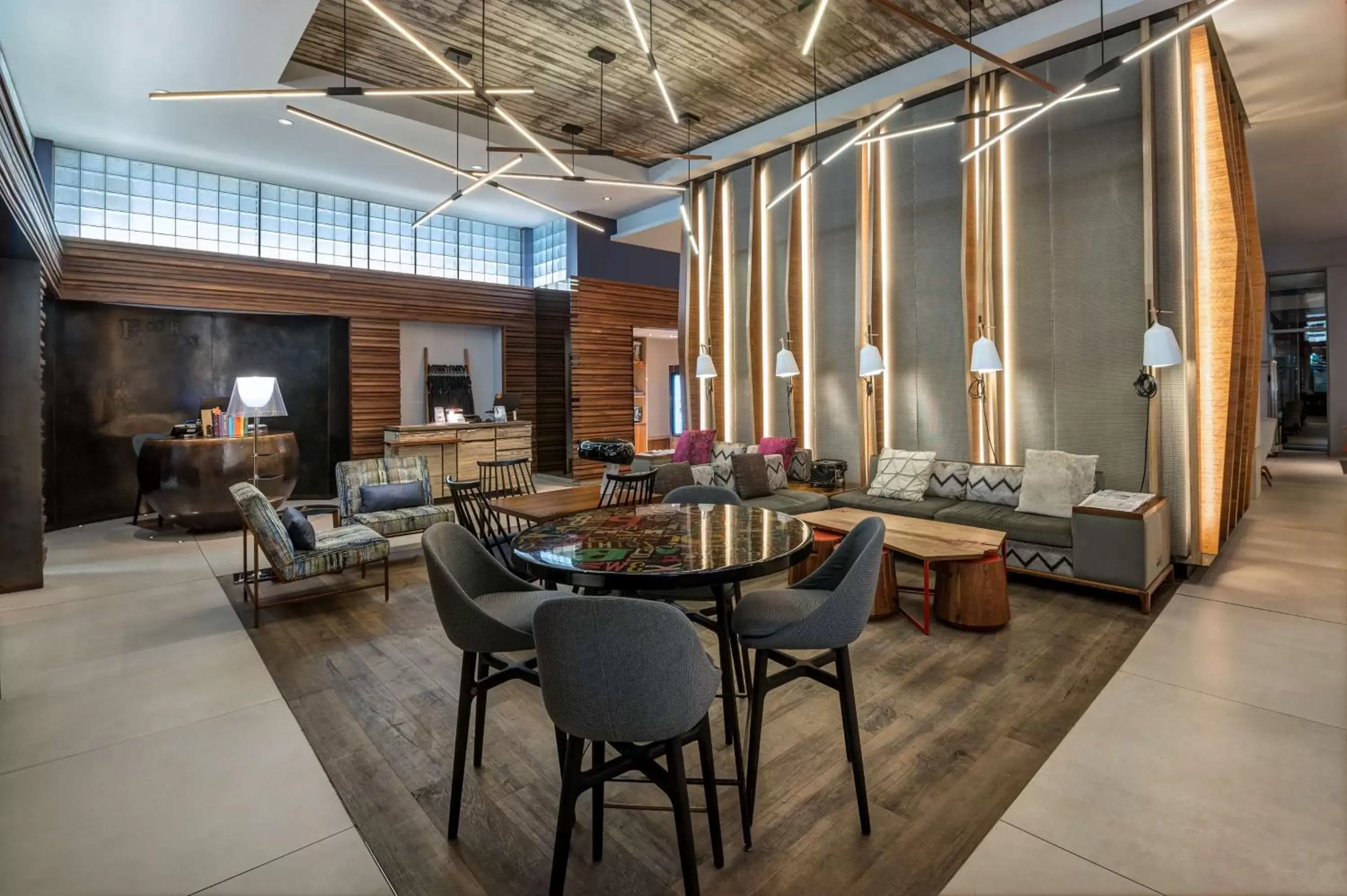 Lobby or reception in Hyatt Herald Square New York Lobby or reception in Hyatt Herald Square New York