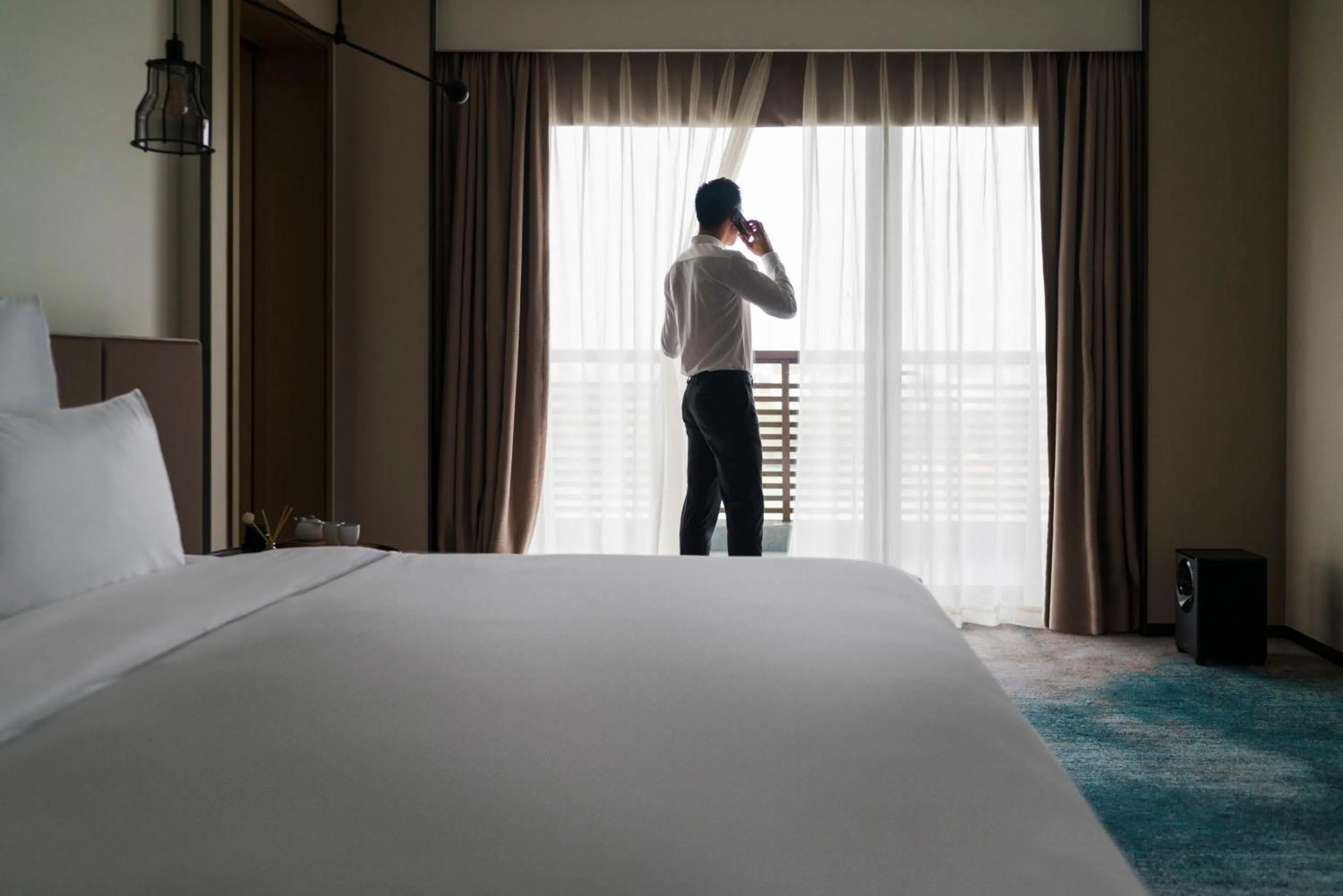 Photo of the whole room, Bed in Pullman Zhouzhuang