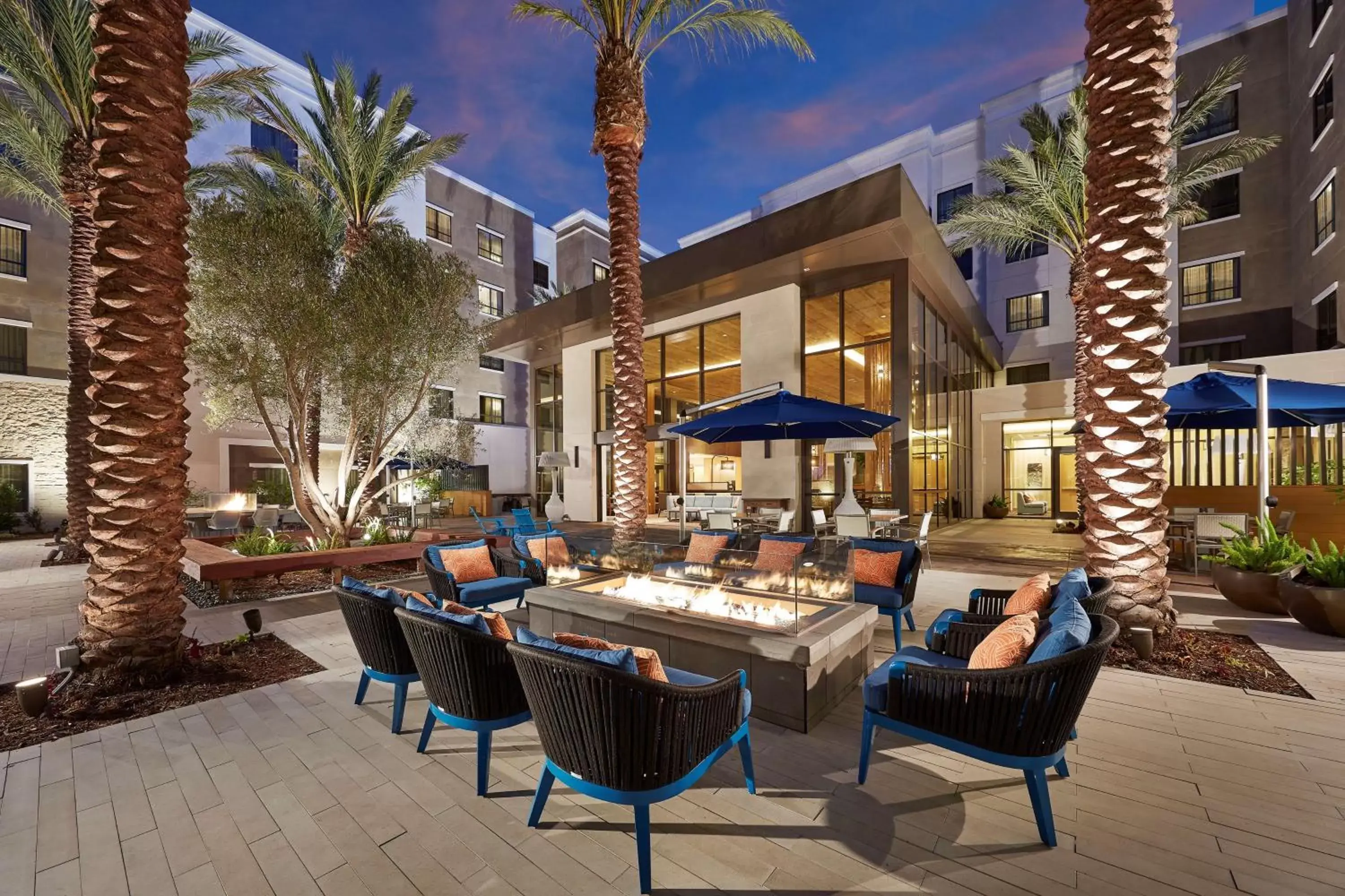 Patio in Homewood Suites by Hilton San Diego Hotel Circle/SeaWorld Area