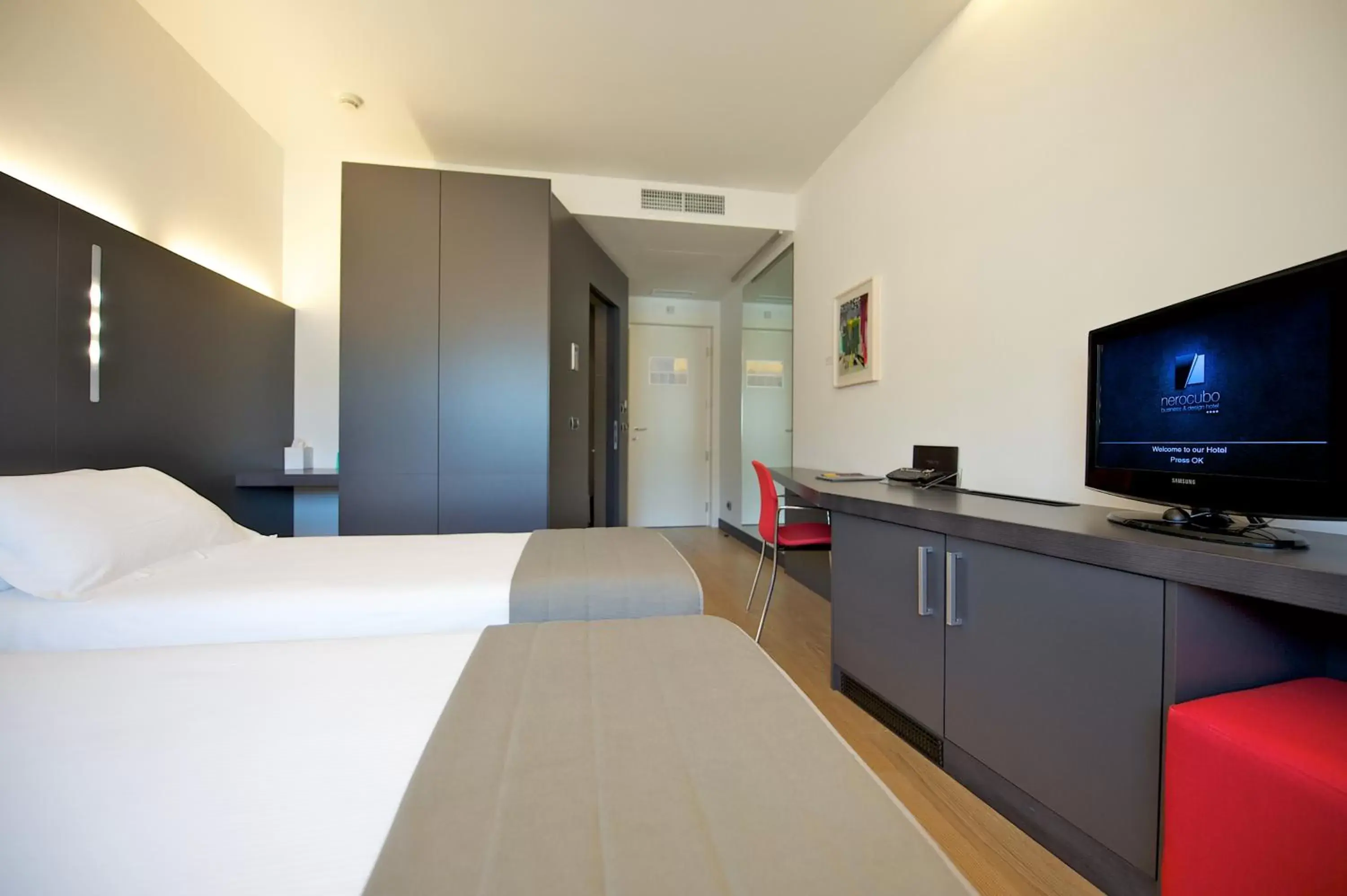 Bed in Mercure Nerocubo Rovereto