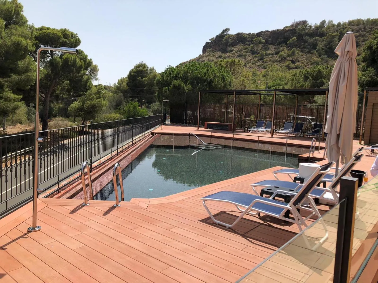 Pool view in Jardines de La Santa