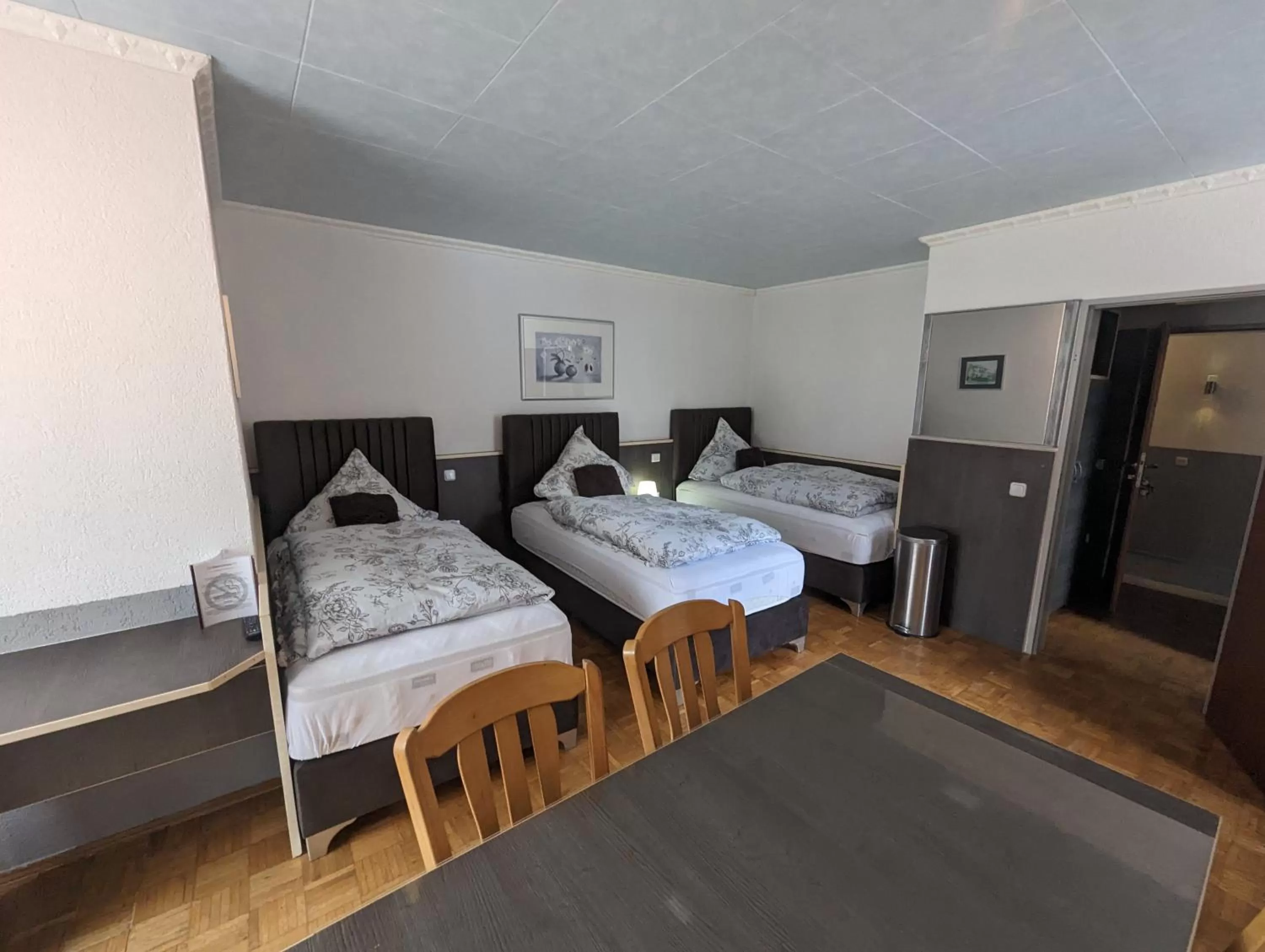 Bed in Hotel Eiserner Anton