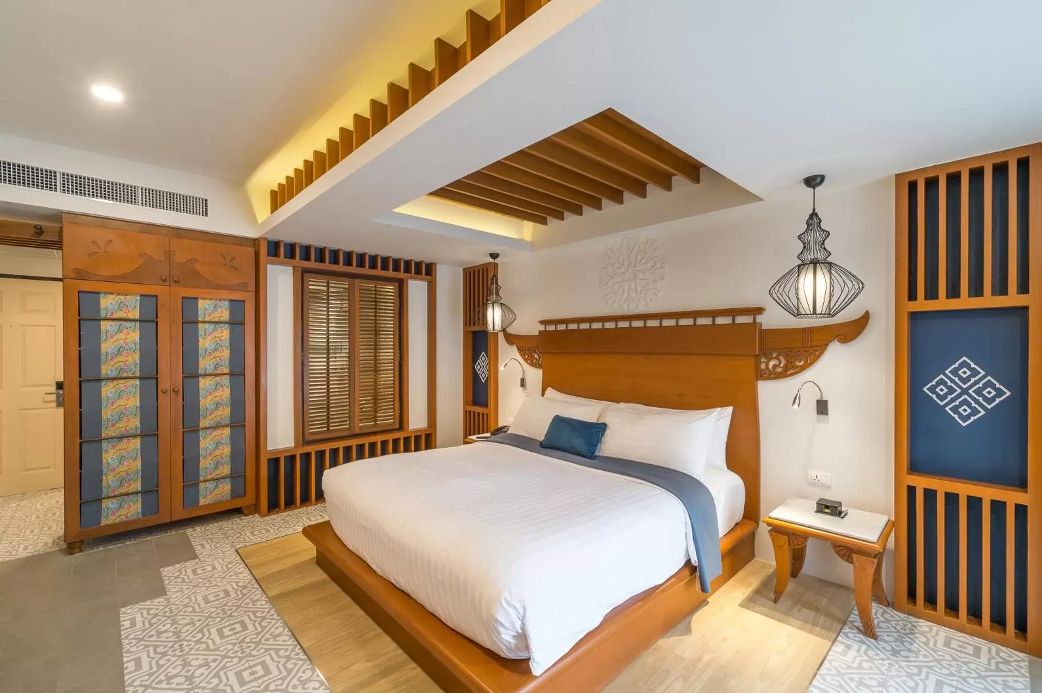 Bed in Aonang Princeville Villa Resort & Spa - Halal Certified Restaurant