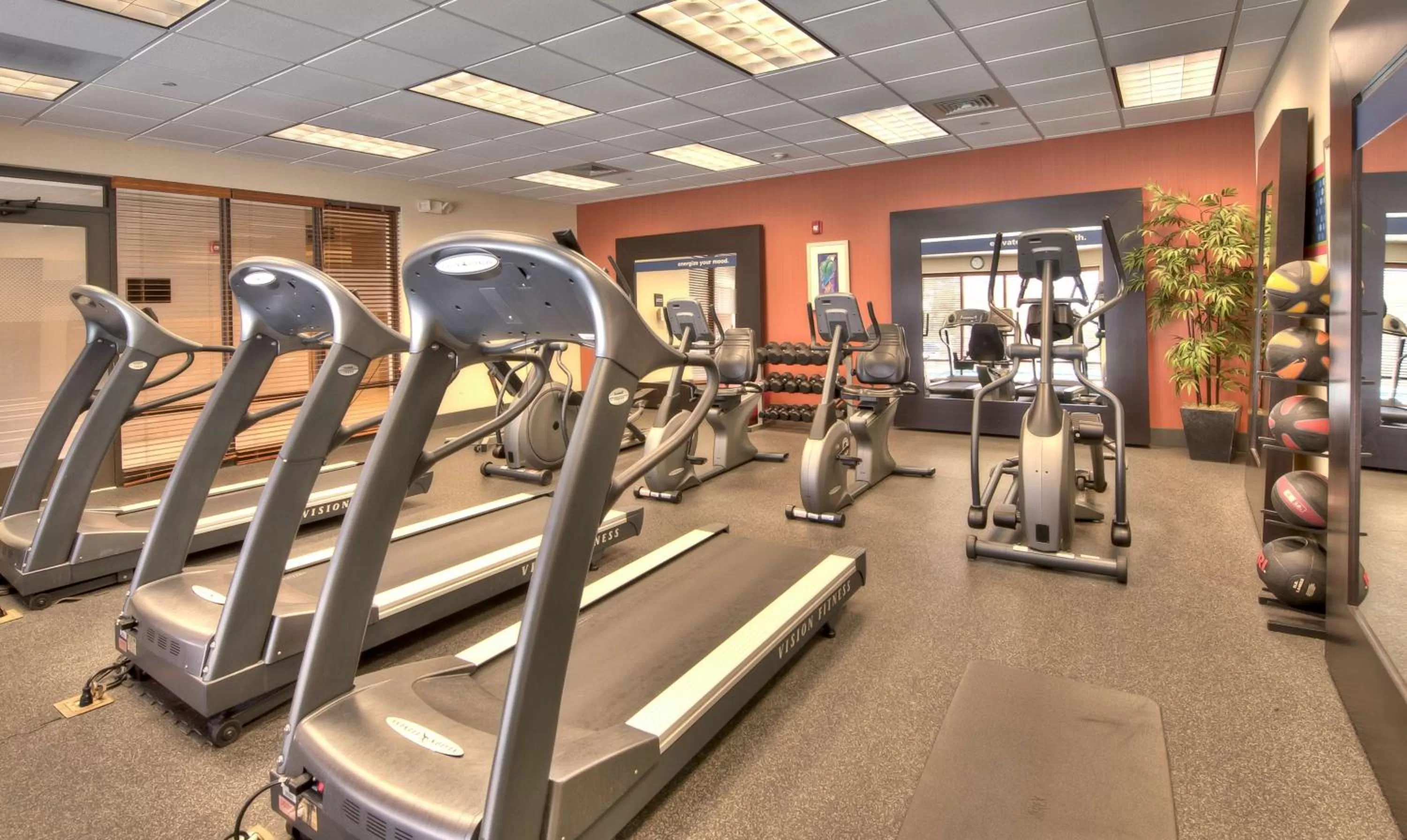 Fitness centre/facilities in Hampton Inn Wilmington University Area