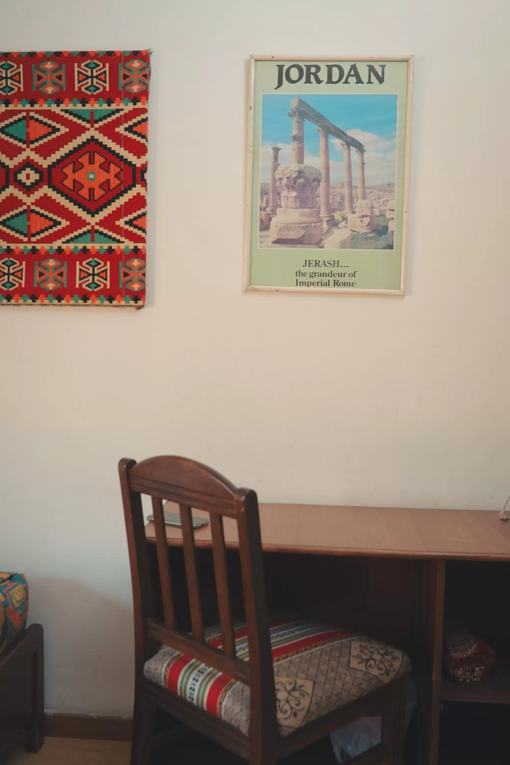 Seating area in Amman Pasha Hotel