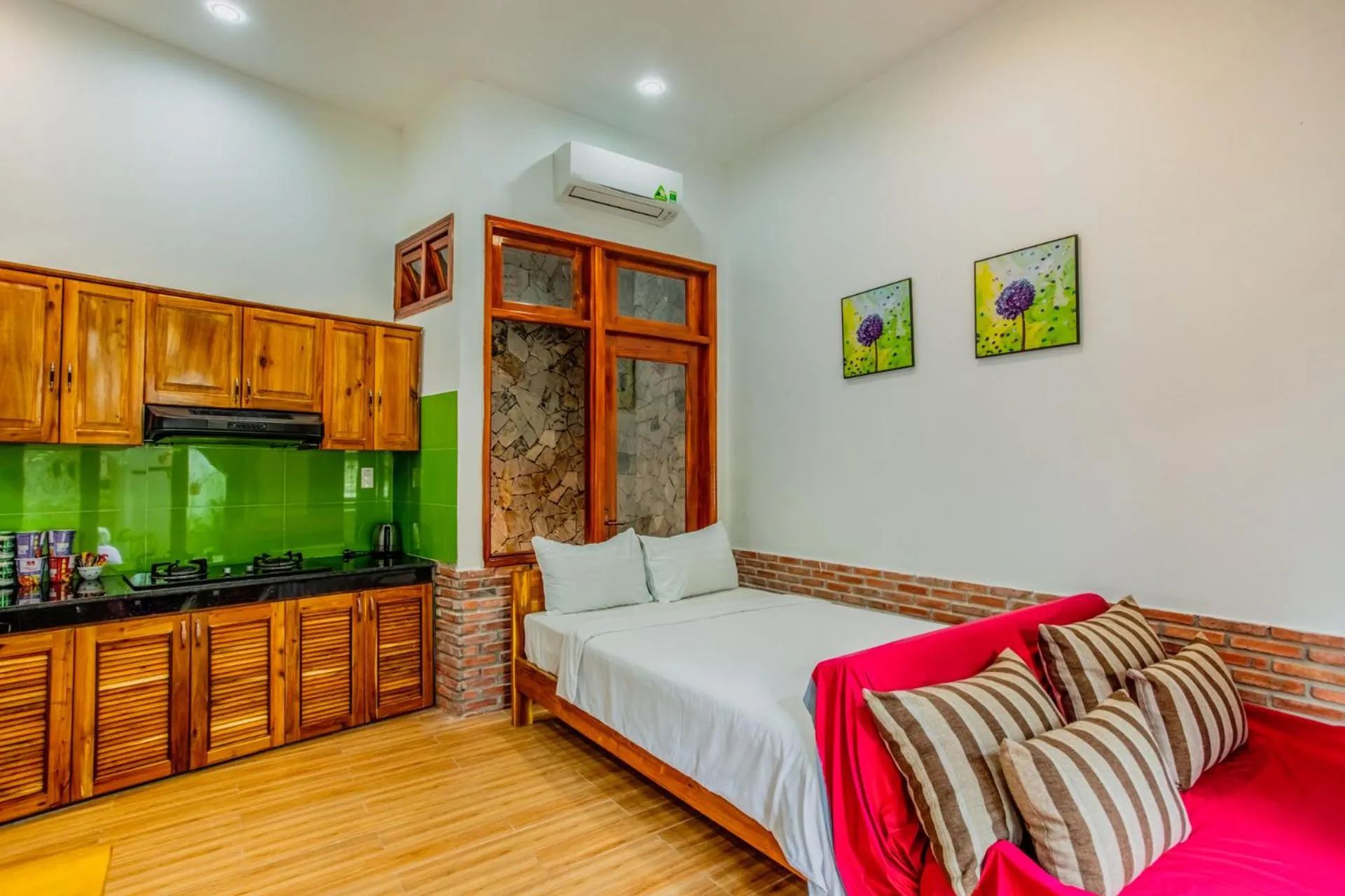 Bed in Miana Resort Phu Quoc