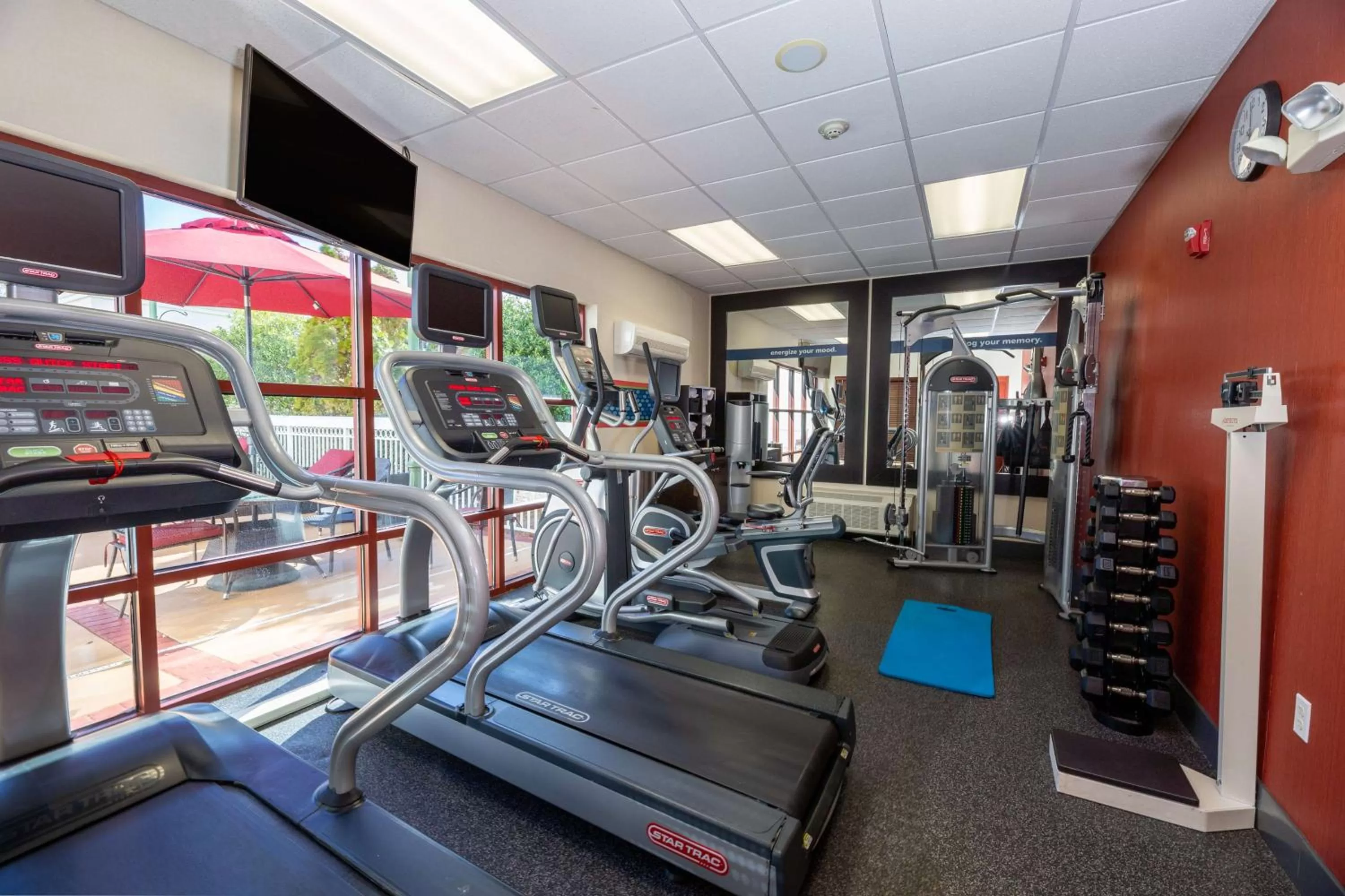 Fitness centre/facilities in Hampton Inn Lawrenceville Duluth