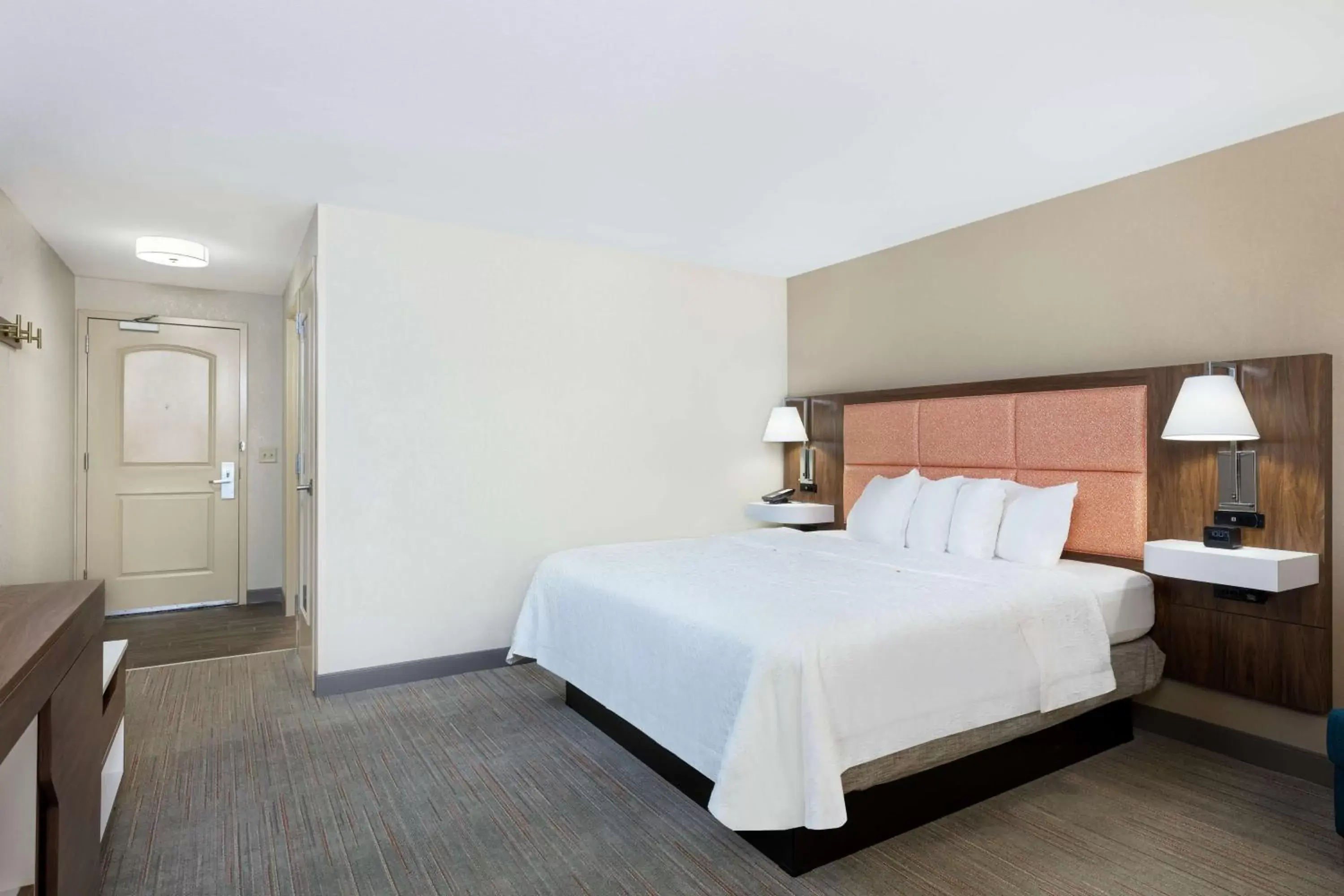 Photo of the whole room, Bed in Newly Renovated Hampton Inn Omaha West Lakeside