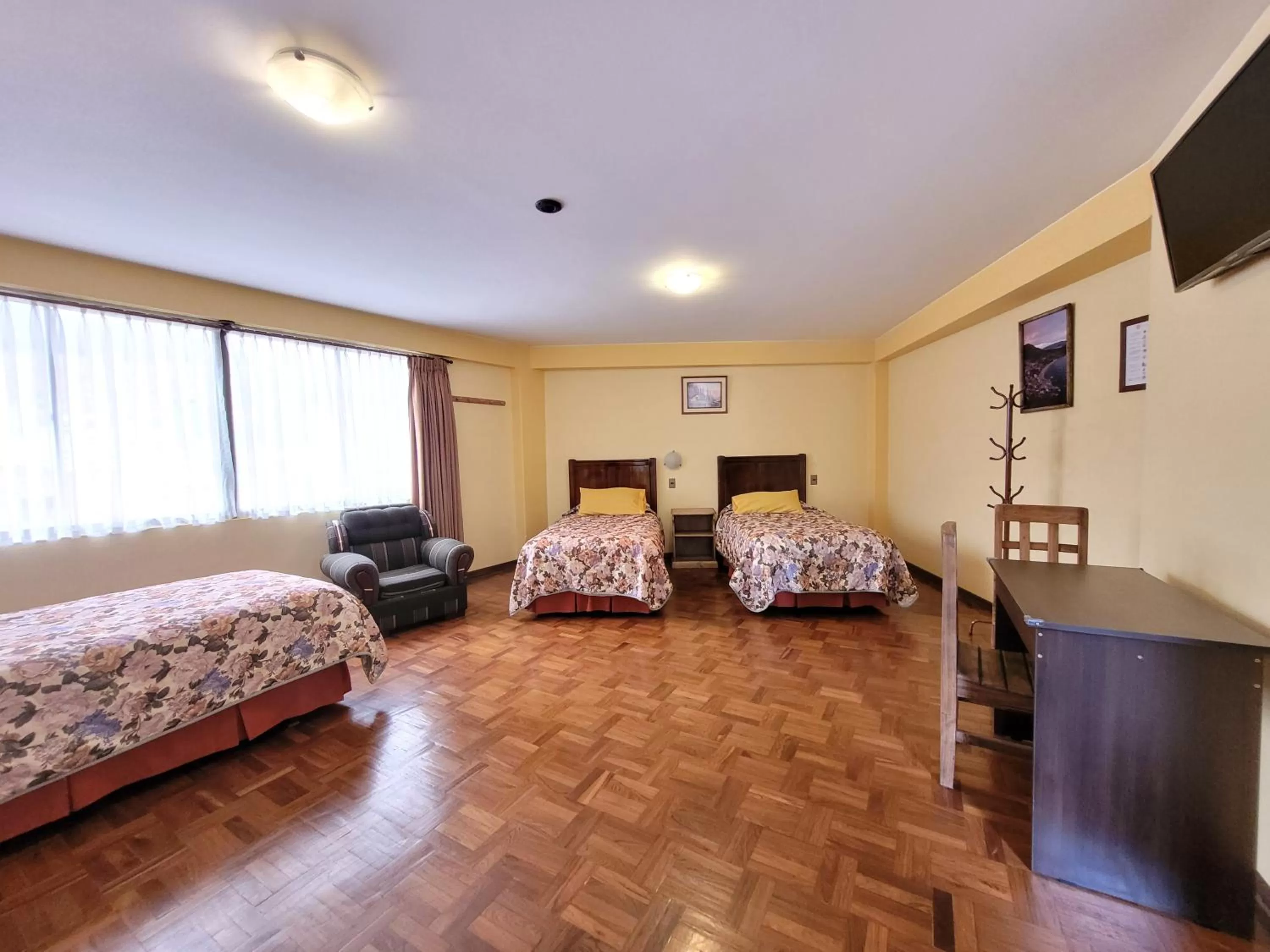 Bed in Hotel Nuevo Sol