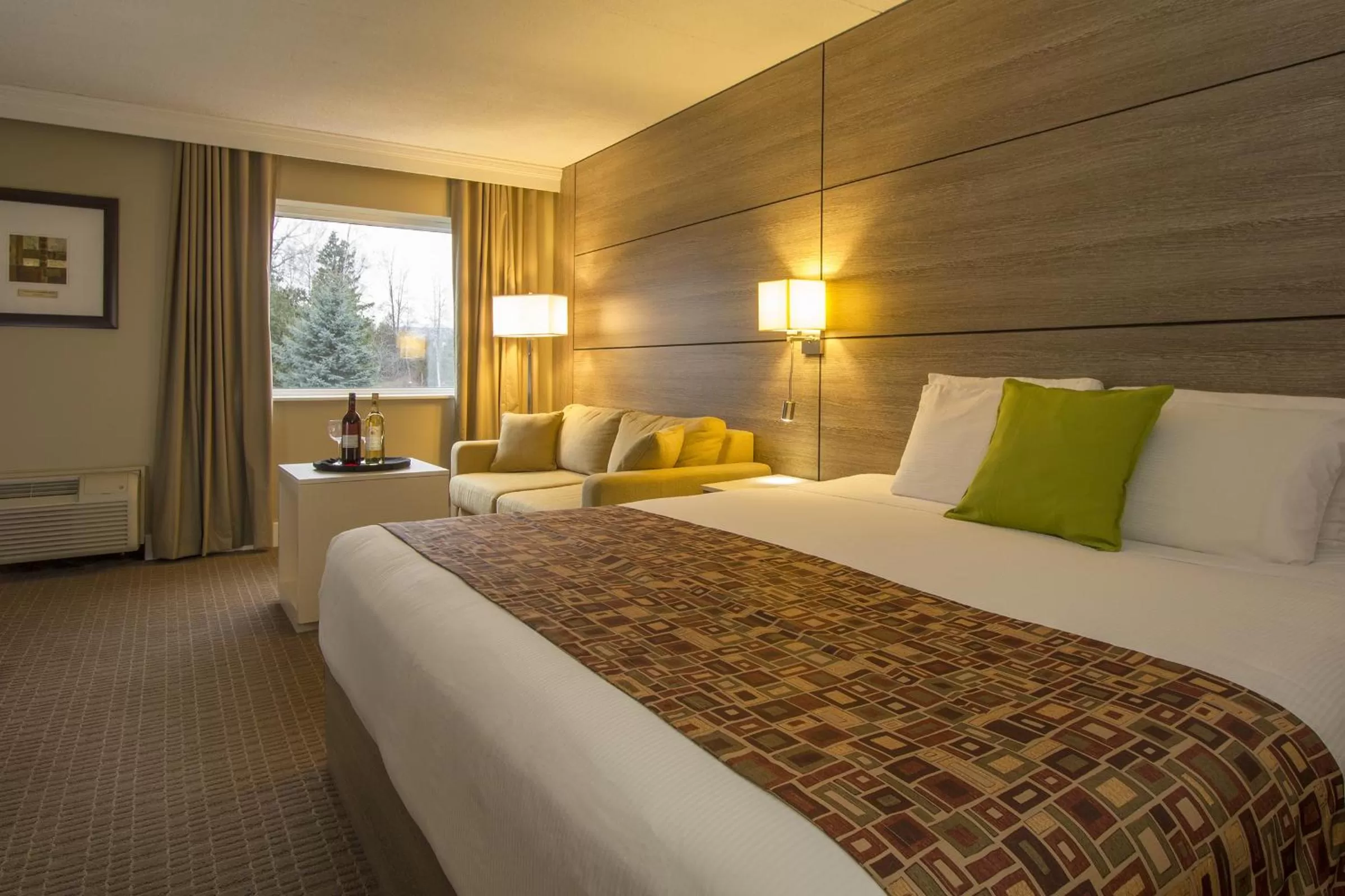 Bed in Living Stone Golf Resort