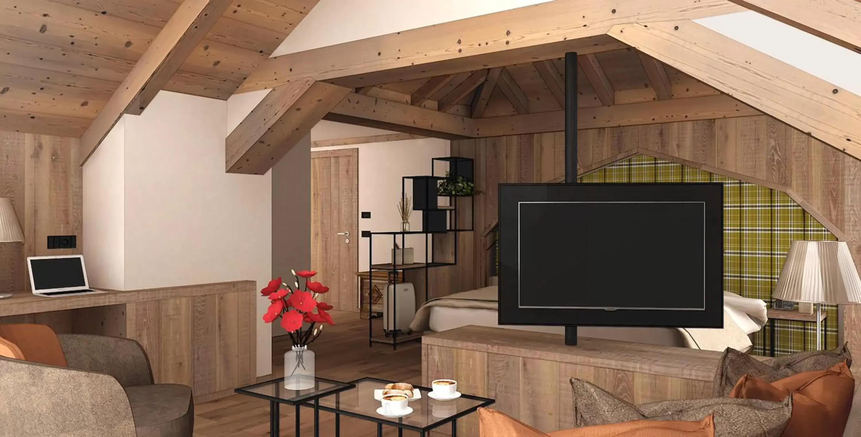 TV and multimedia, TV/Entertainment Center in Hotel San Lorenzo