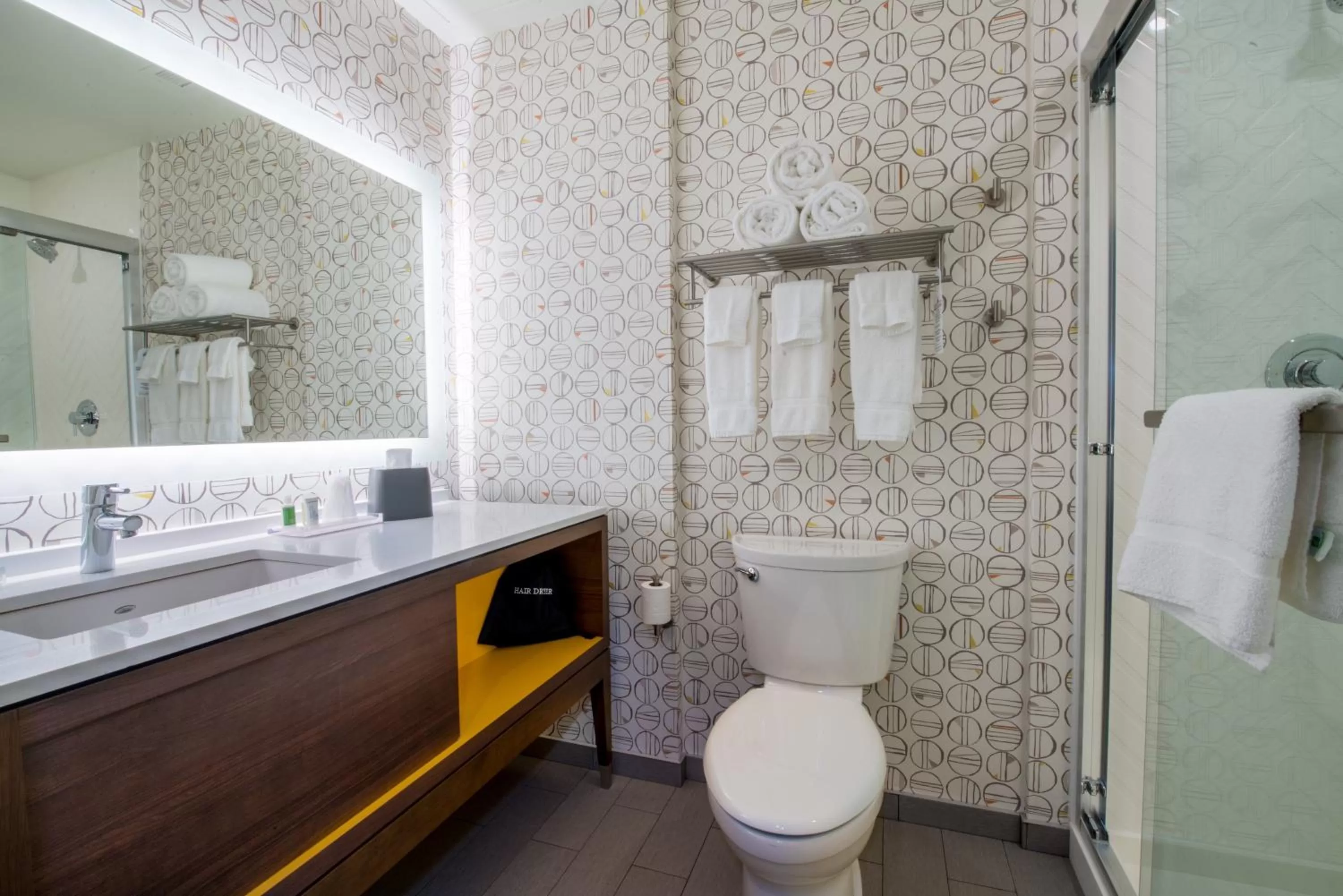 Bathroom in Holiday Inn Edmonton South - Evario Events by IHG