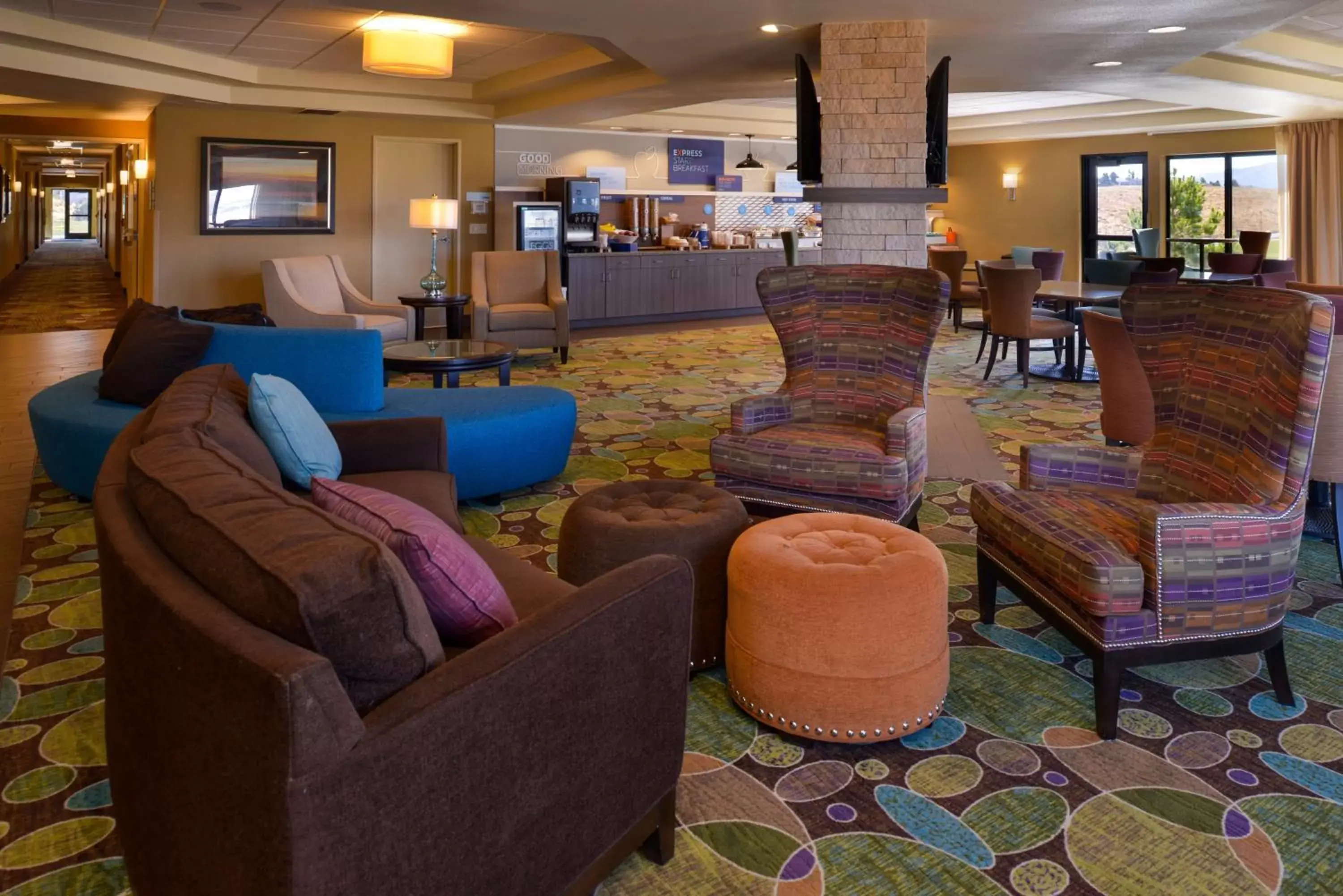 Lobby or reception in Holiday Inn Express Pocatello, an IHG Hotel