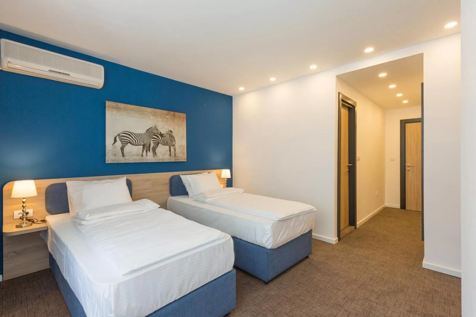 Bed in Premium Crown Suites