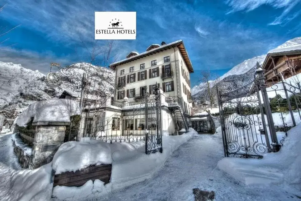 Property building, Winter in Villa Novecento Romantic Hotel - Estella Hotel Collection