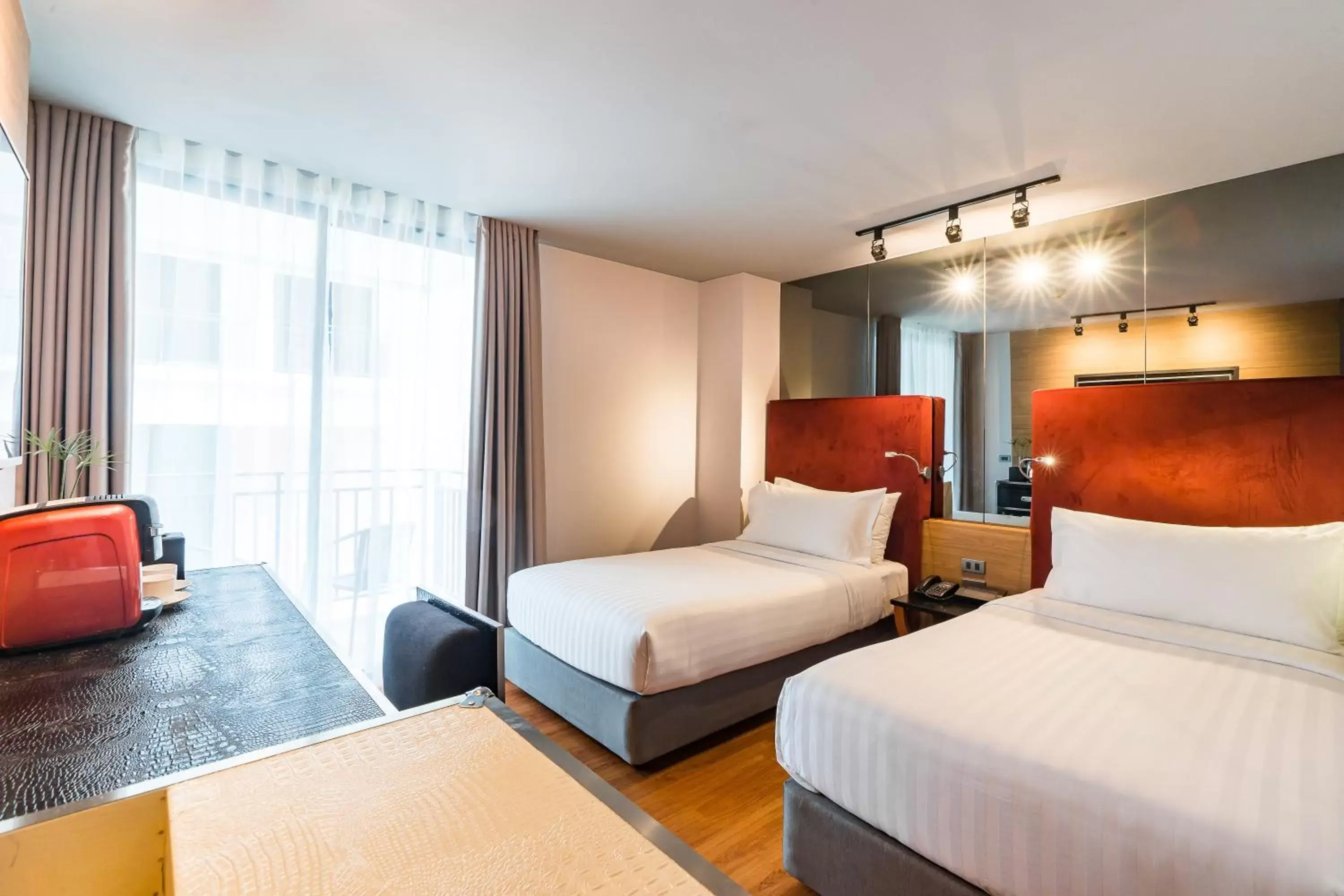 Bedroom, Bed in Citrus Grande Hotel Pattaya by Compass Hospitality