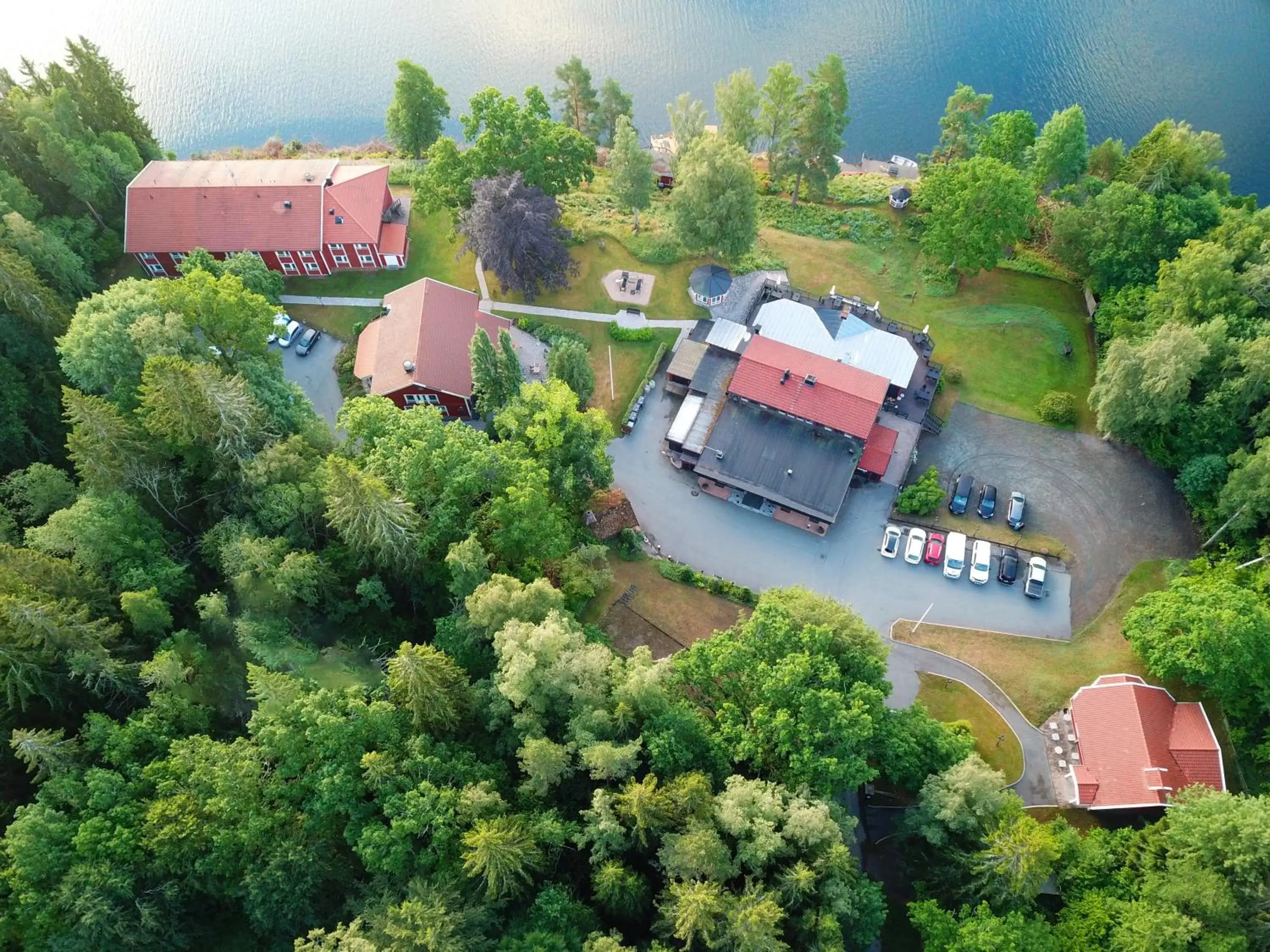 Bird's eye view, Bird's-eye View in Hotel Ullinge