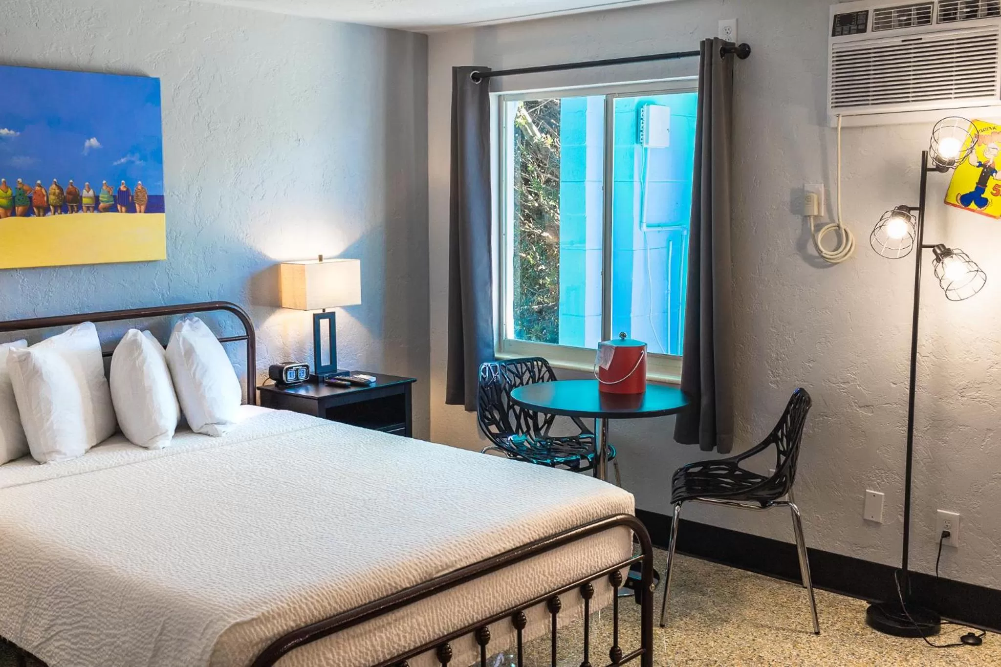 Bed in Sea Jay Motel and Marina