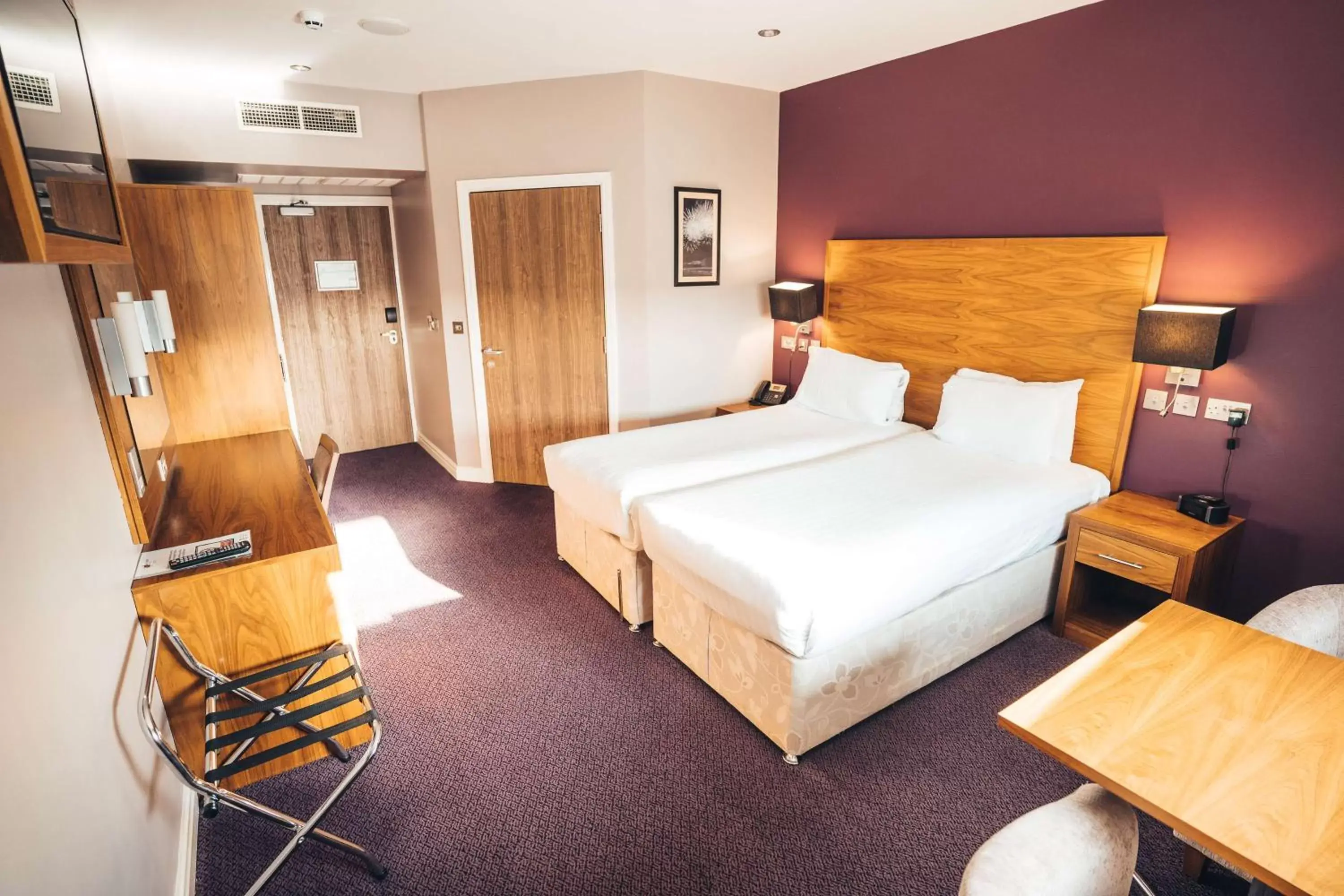 Bedroom, Bed in Blackpool Football Club Stadium Hotel, a member of Radisson Individuals