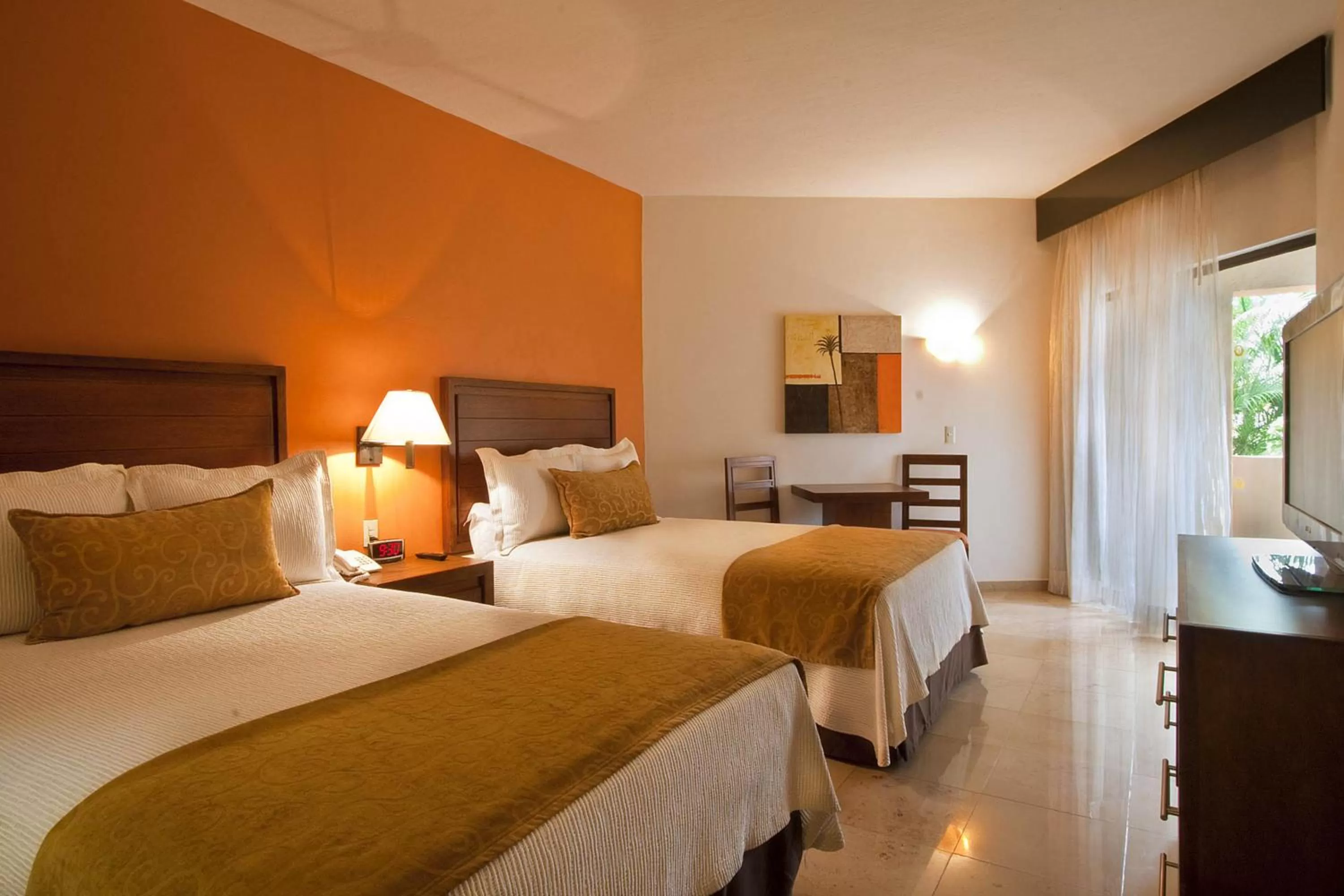 Bed in Canto del Sol Puerto Vallarta All Inclusive