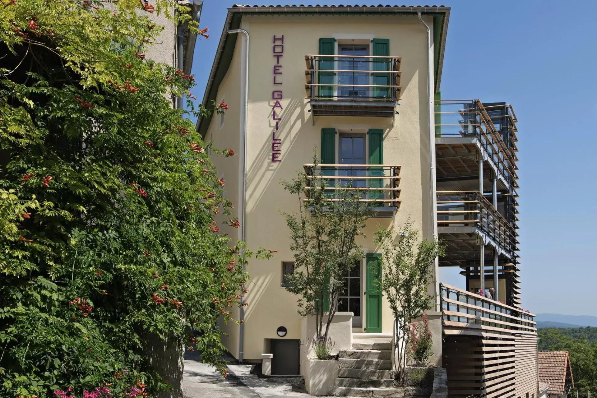 Facade/entrance, Property Building in Hotel Galilee