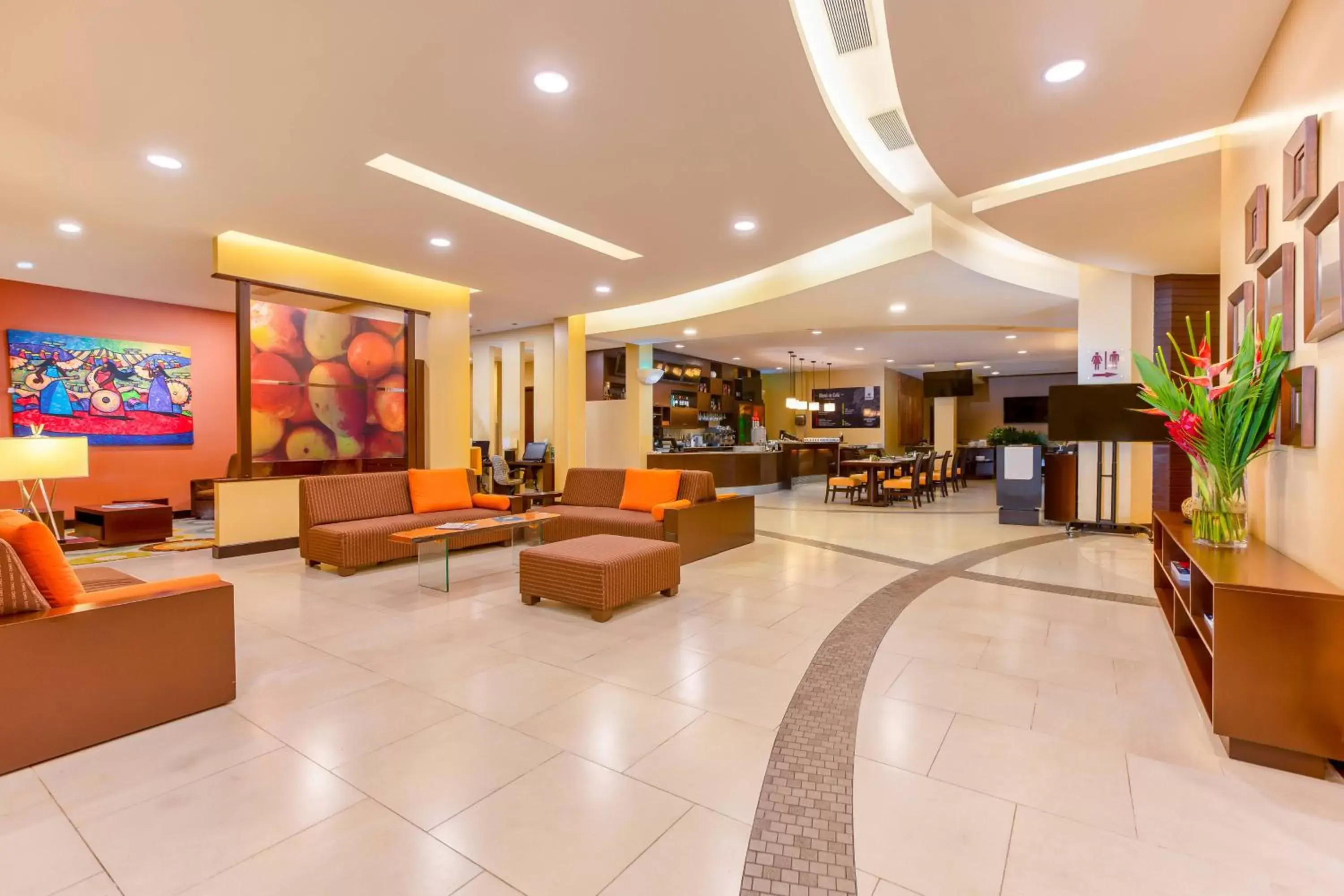 Lobby or reception, Lobby/Reception in Courtyard by Marriott San Jose Airport Alajuela