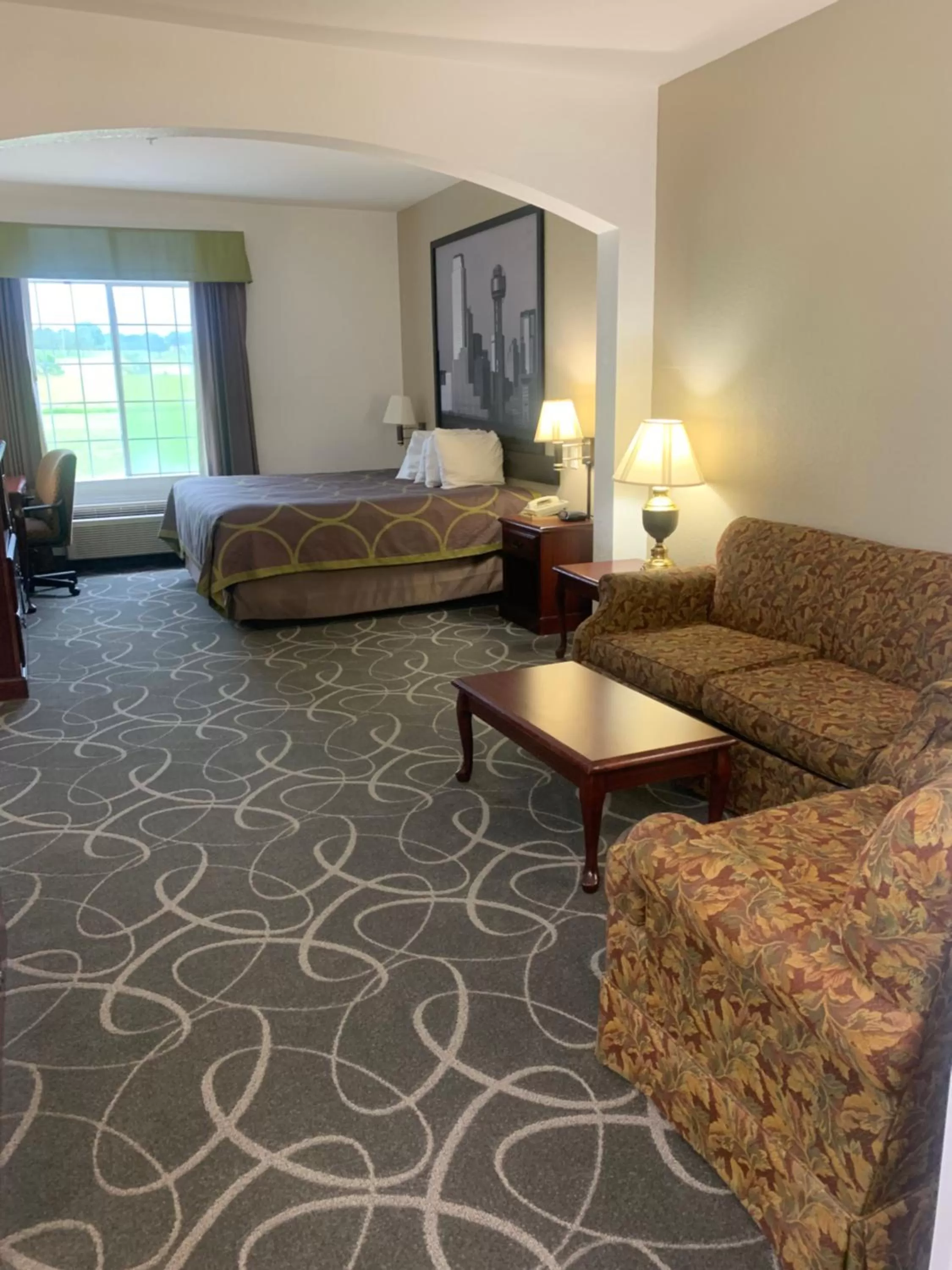 Bed in Super 8 by Wyndham Hillsboro TX