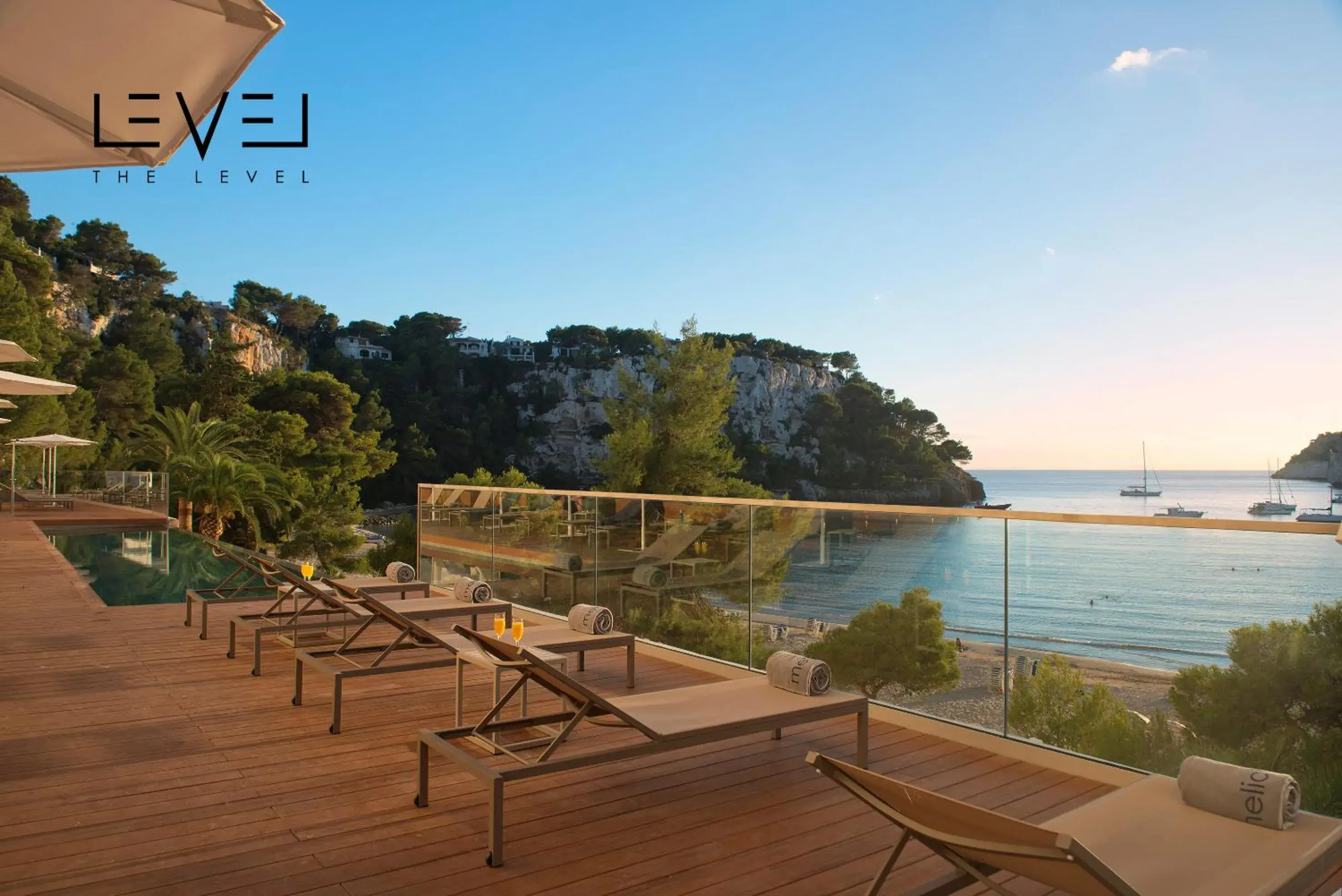 Swimming pool in Meliá Cala Galdana