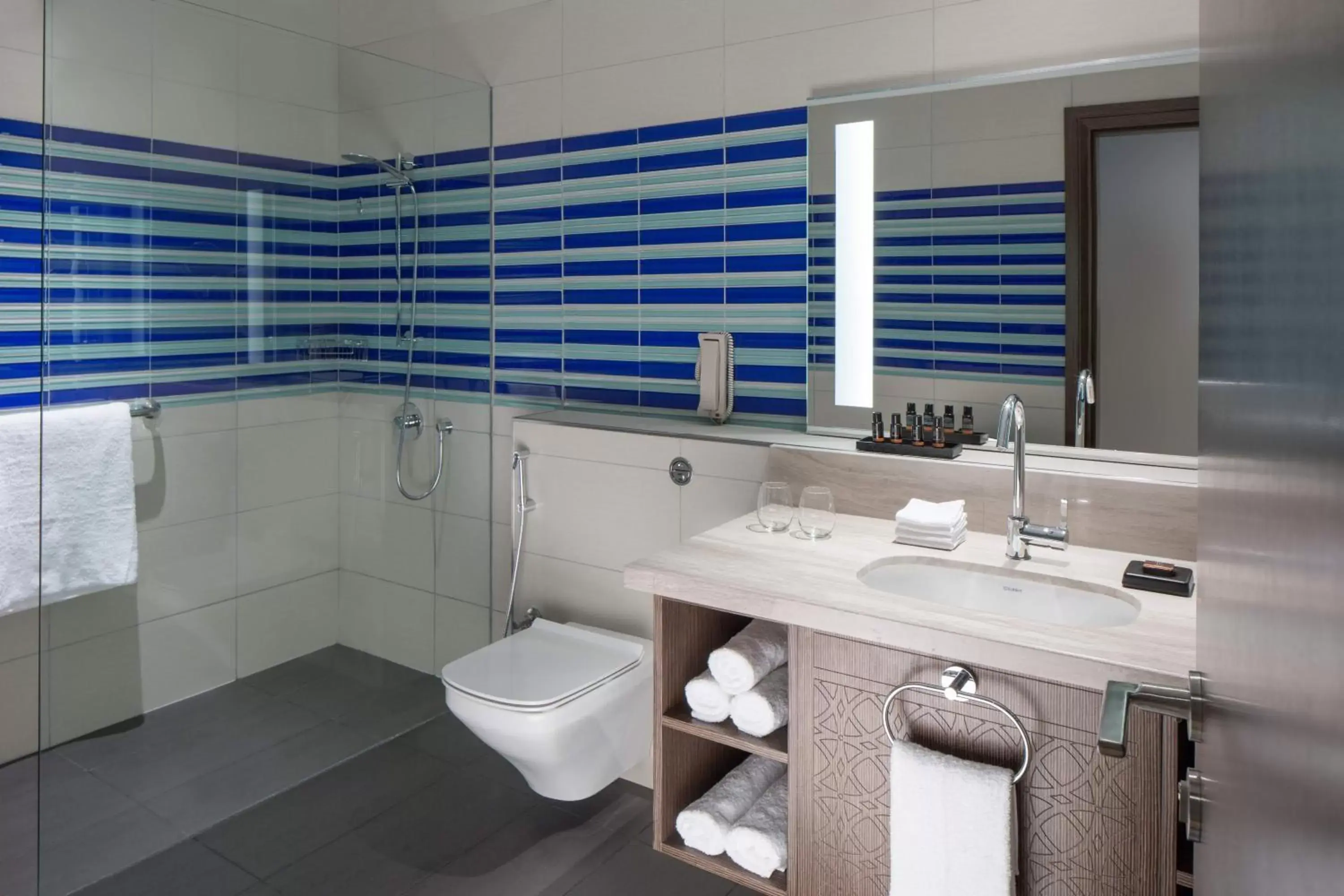 Shower, Bathroom in Dusit D2 Kenz Hotel Dubai