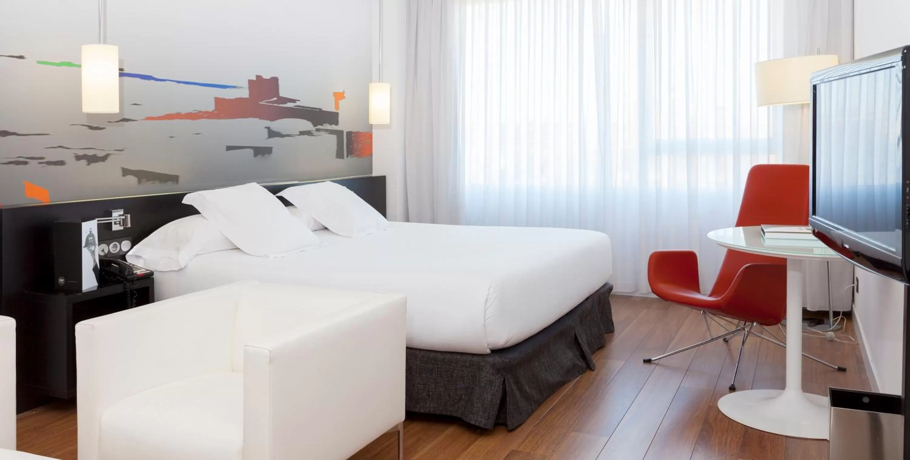 Bedroom, Bed in Axor Barajas