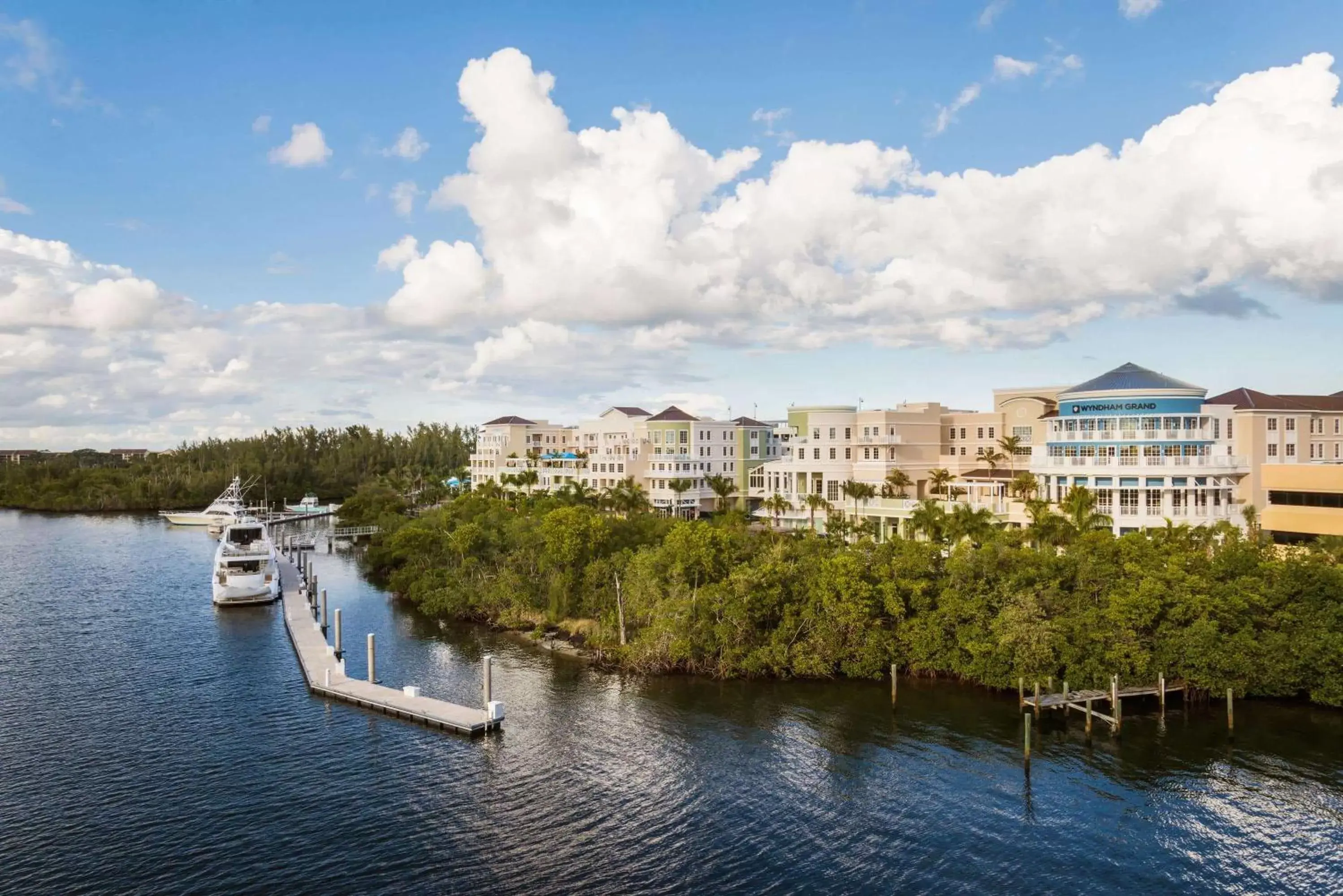 Property building in Wyndham Grand Jupiter at Harbourside Place