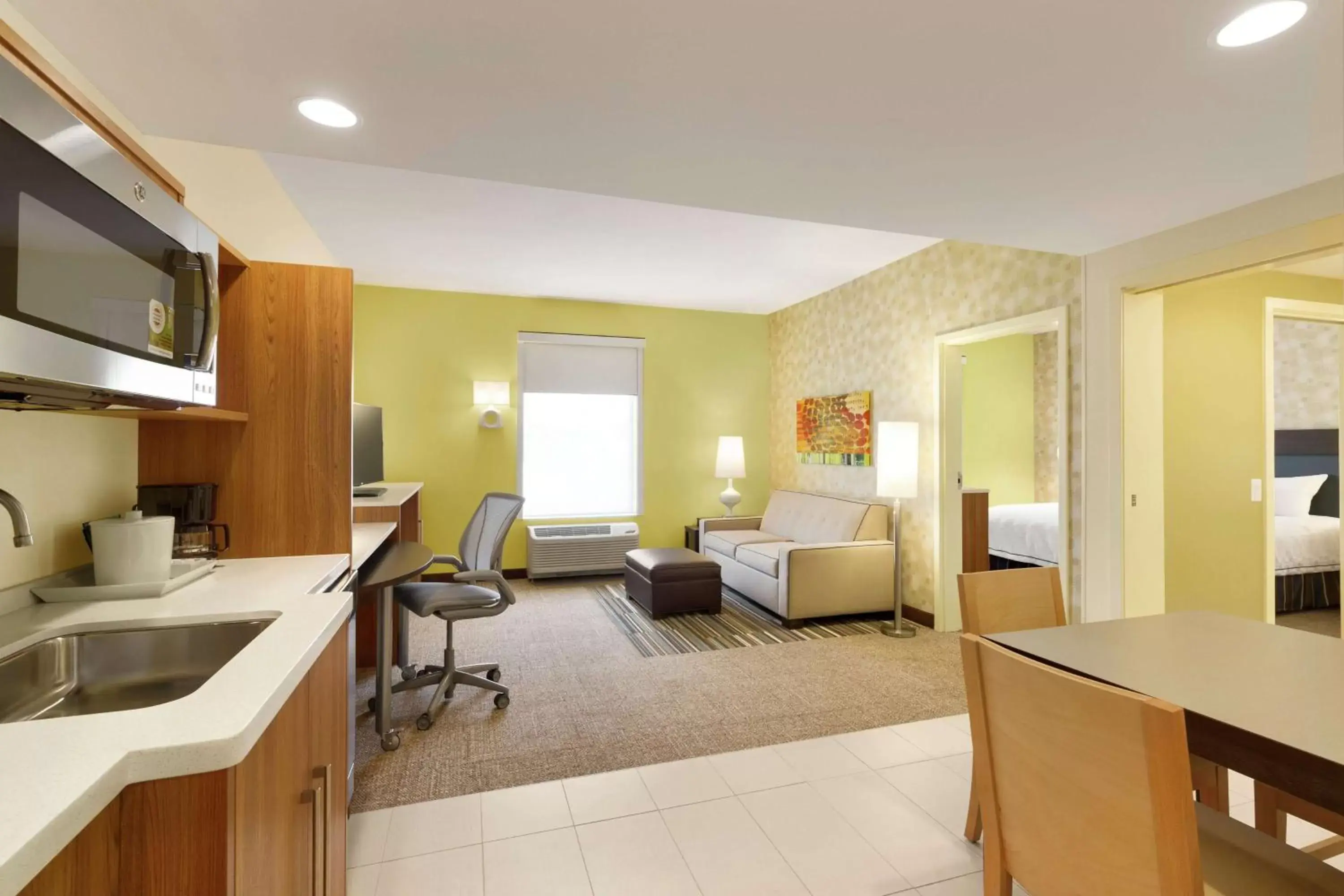 Bedroom in Home2 Suites By Hilton York
